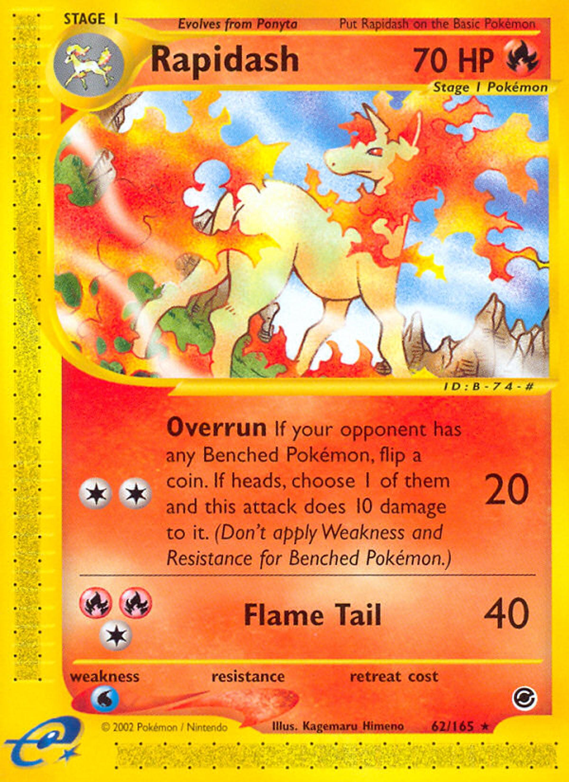 Rapidash — Expedition — Pokemon