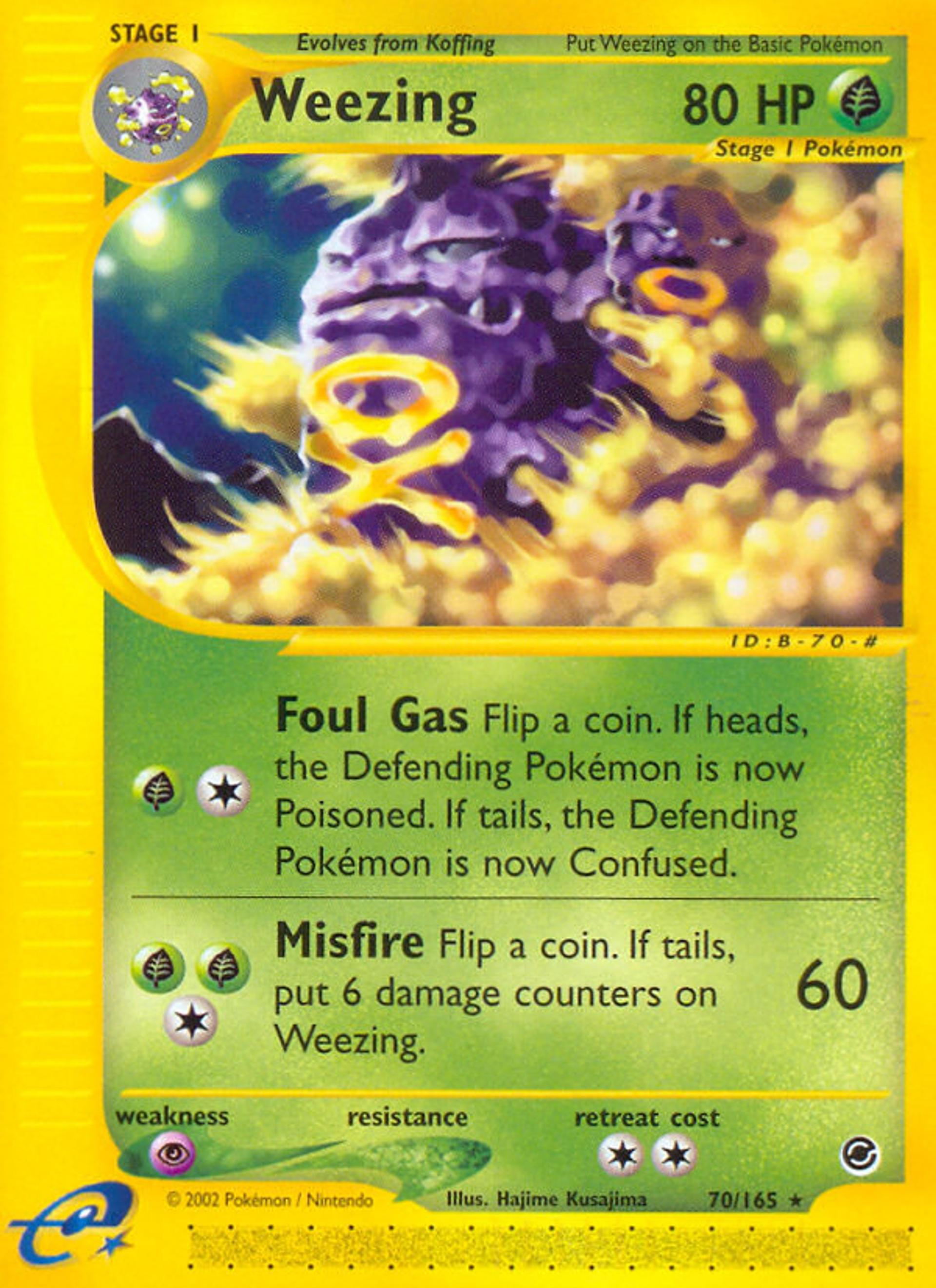 Weezing — Expedition — Pokemon