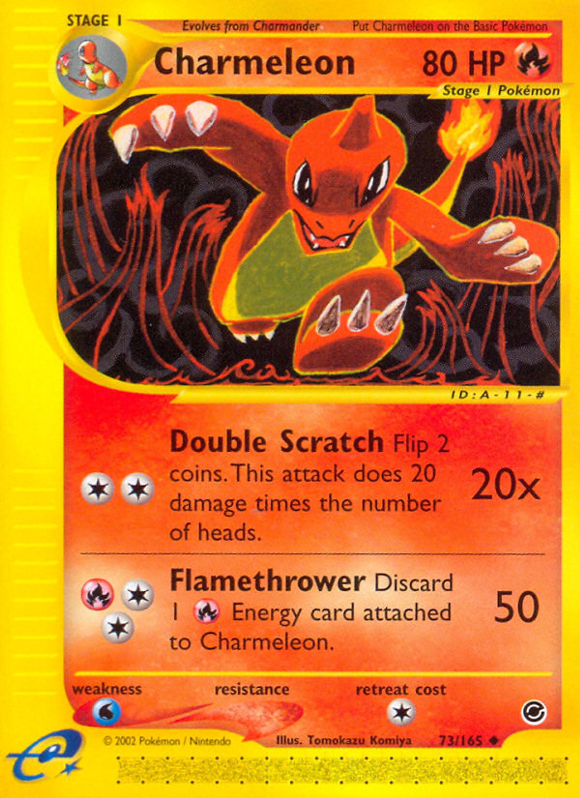 Charmeleon — Expedition — Pokémon