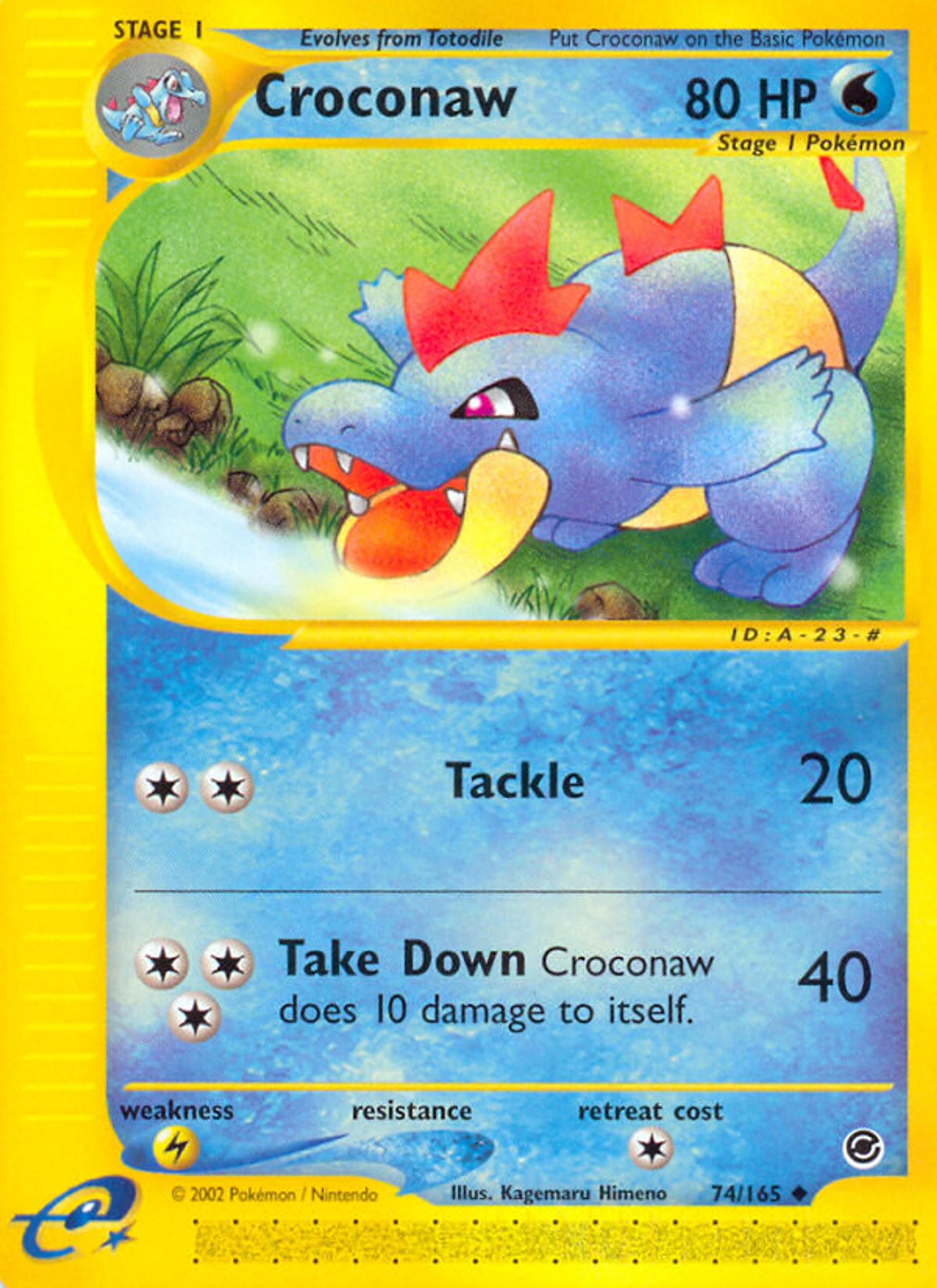 Croconaw — Expedition — Pokemon