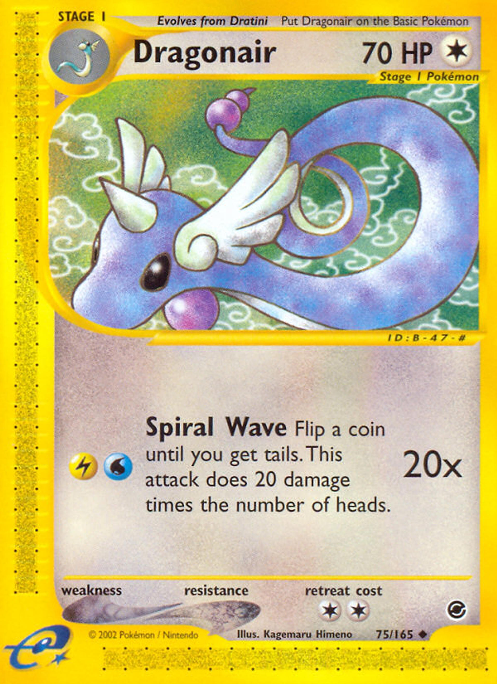 Dragonair — Expedition — Pokemon