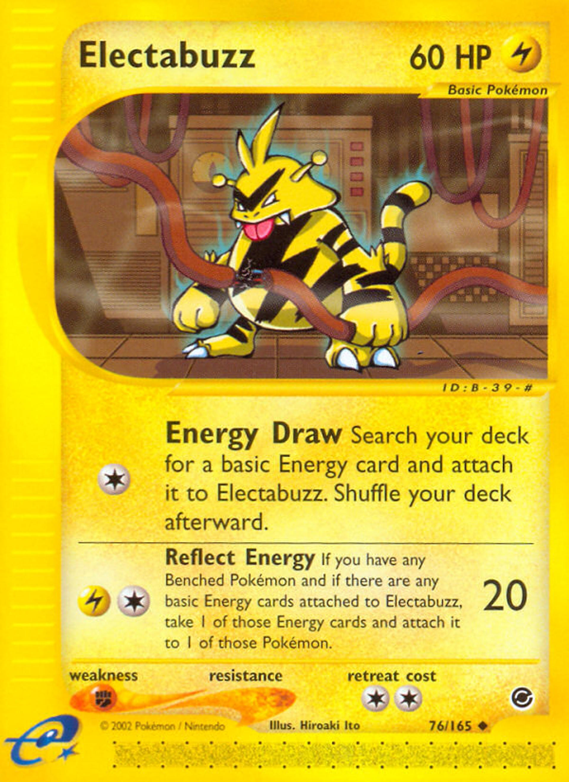 Electabuzz — Expedition — Pokemon