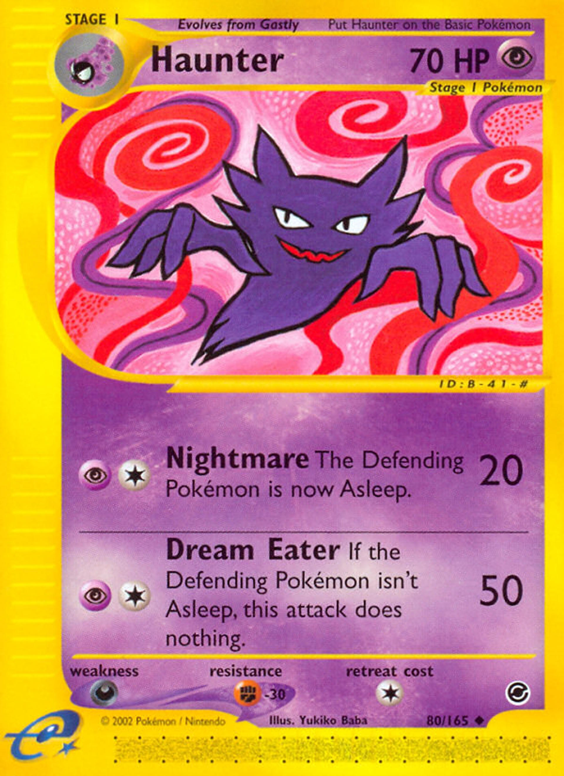 Haunter — Expedition — Pokemon