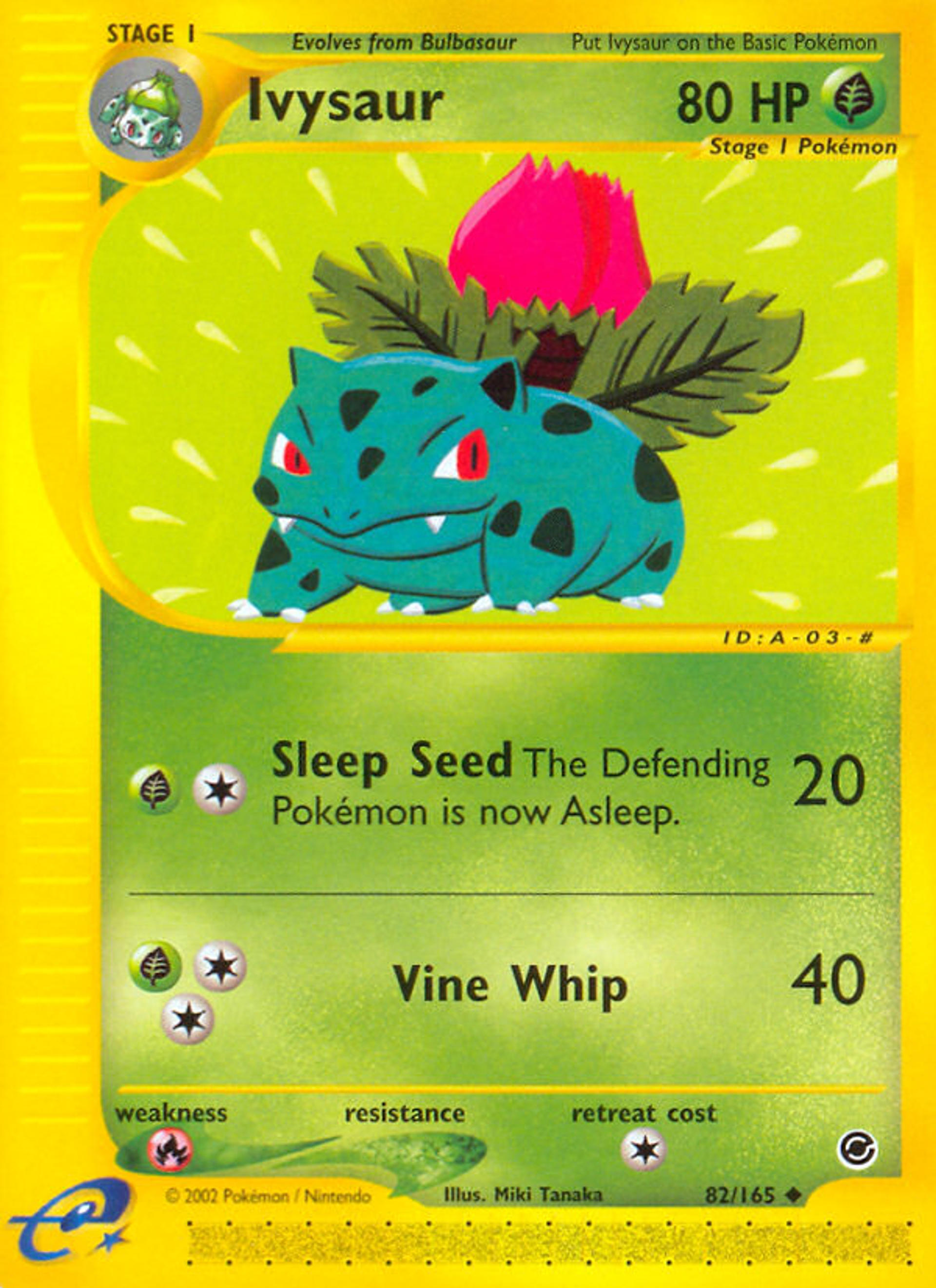 Ivysaur — Expedition — Pokemon