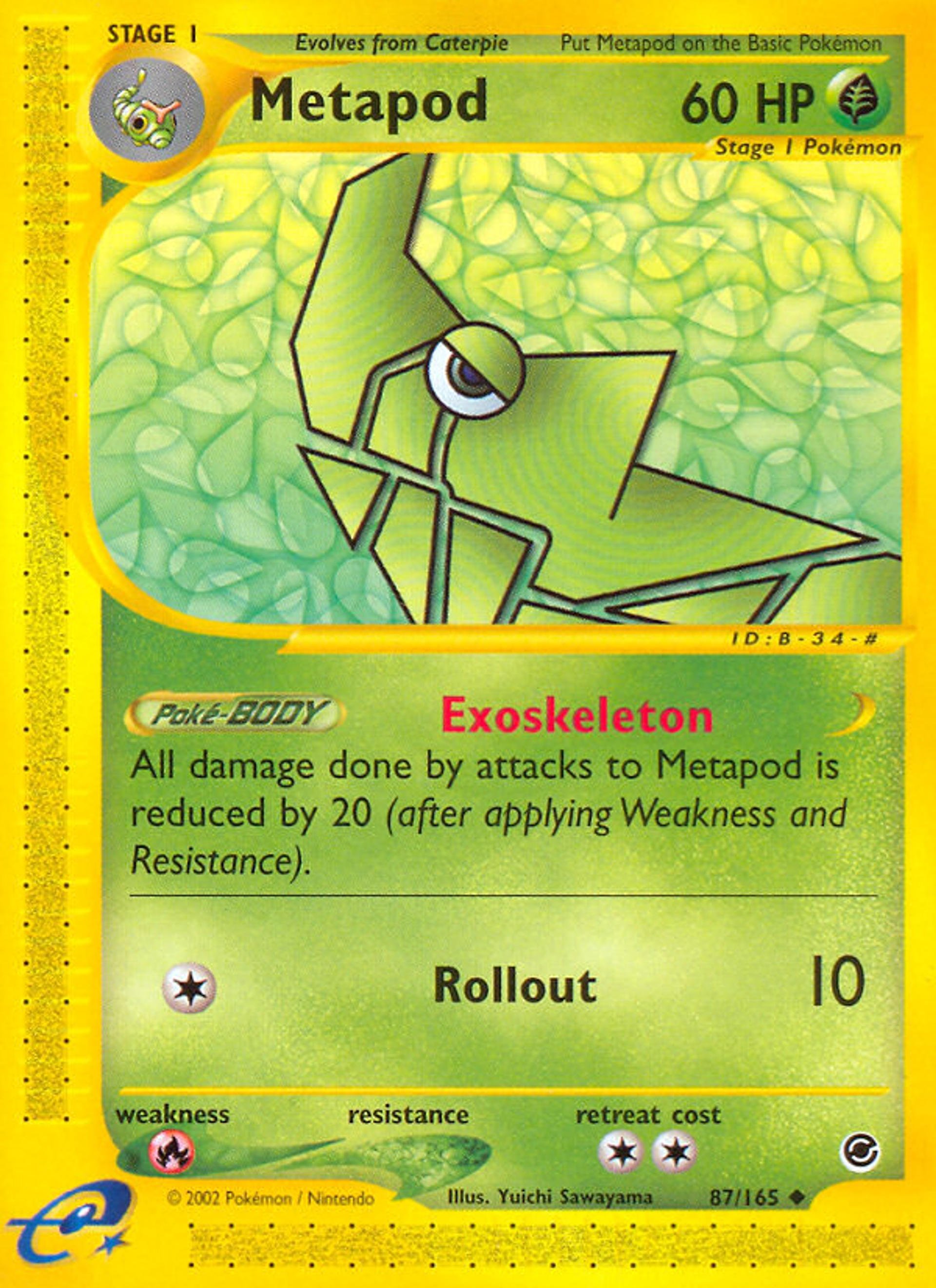 Metapod — Expedition — Pokemon