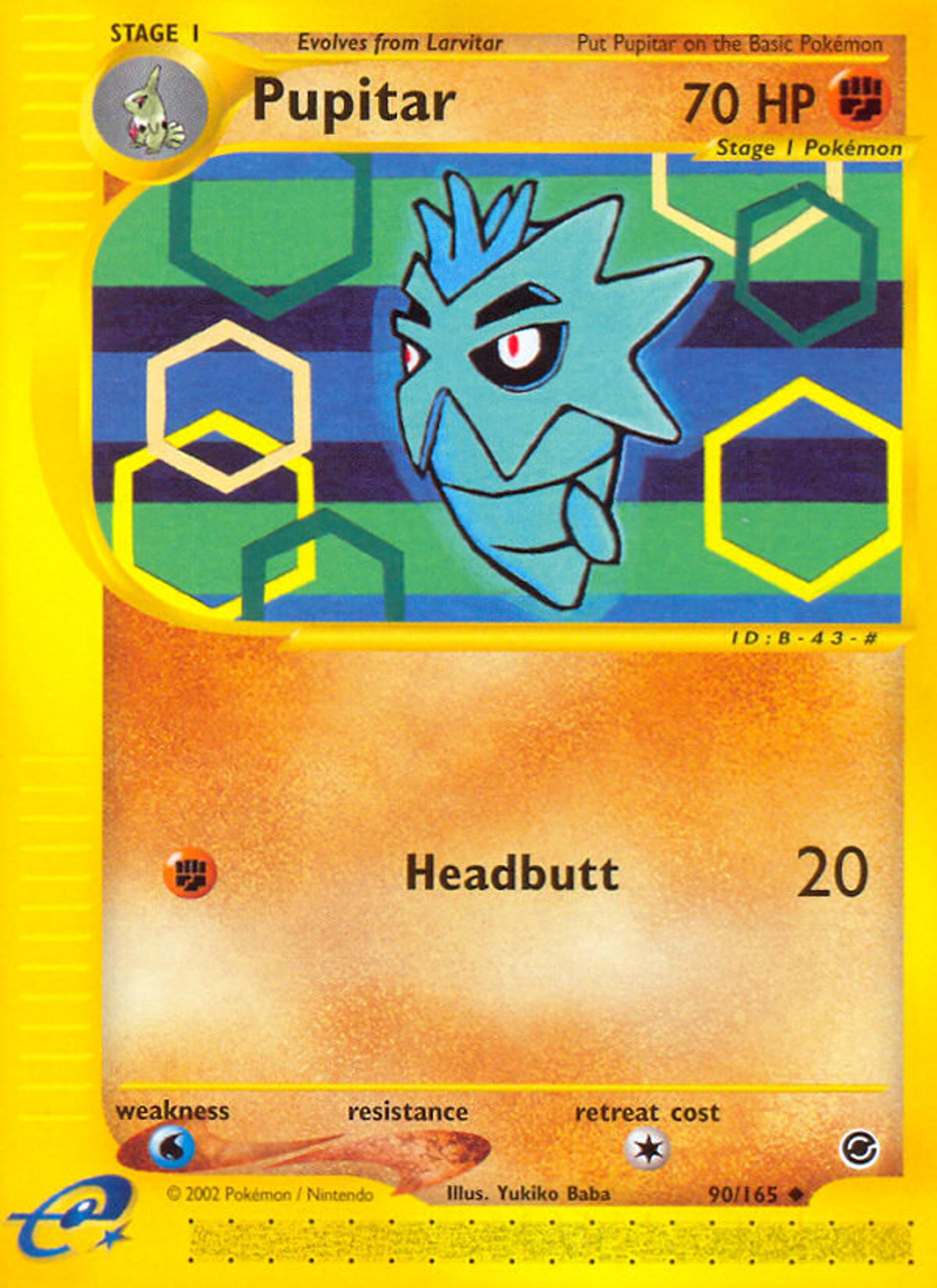 Pupitar — Expedition — Pokemon