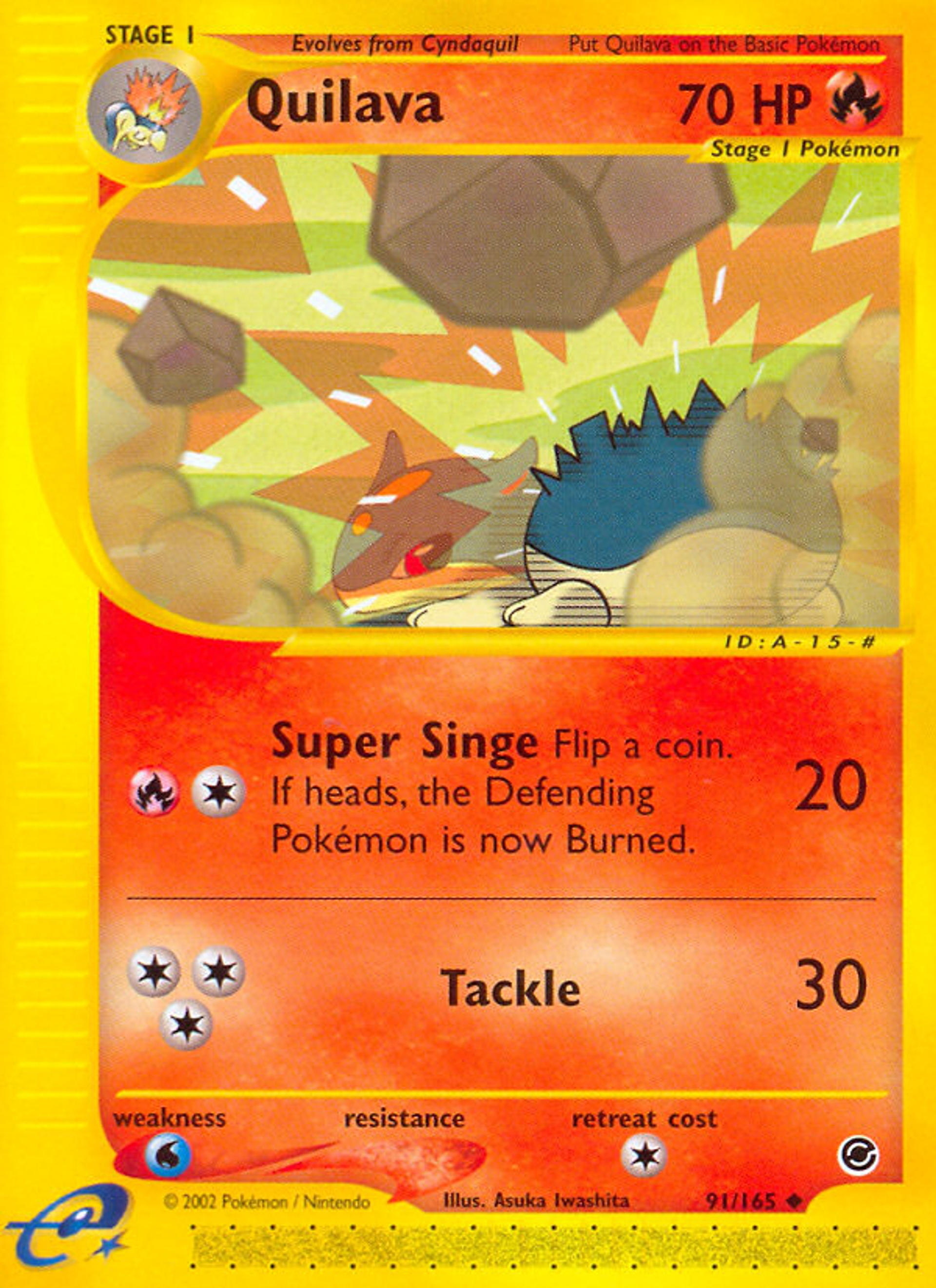 Quilava — Expedition — Pokemon