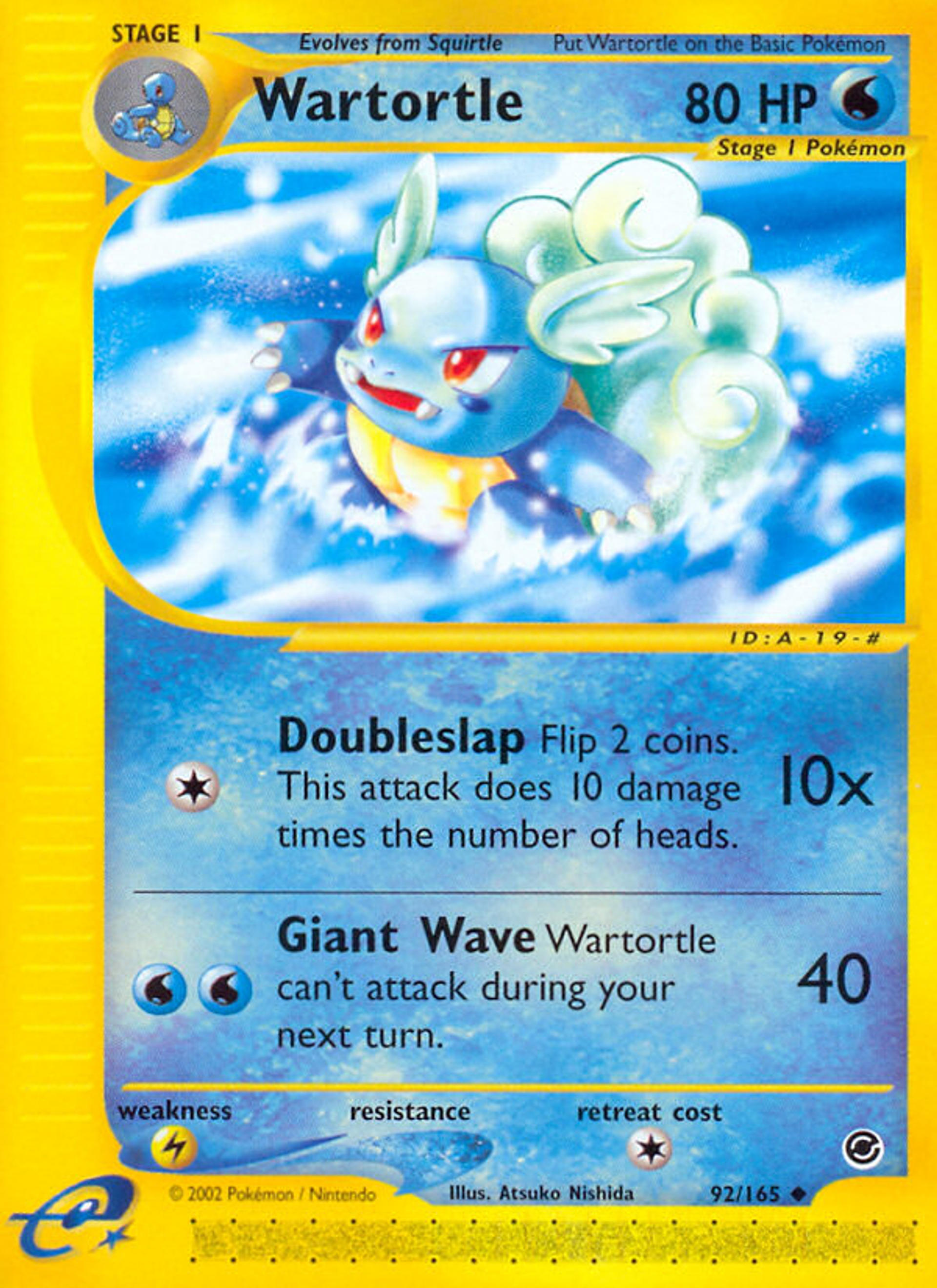 Wartortle — Expedition — Pokemon
