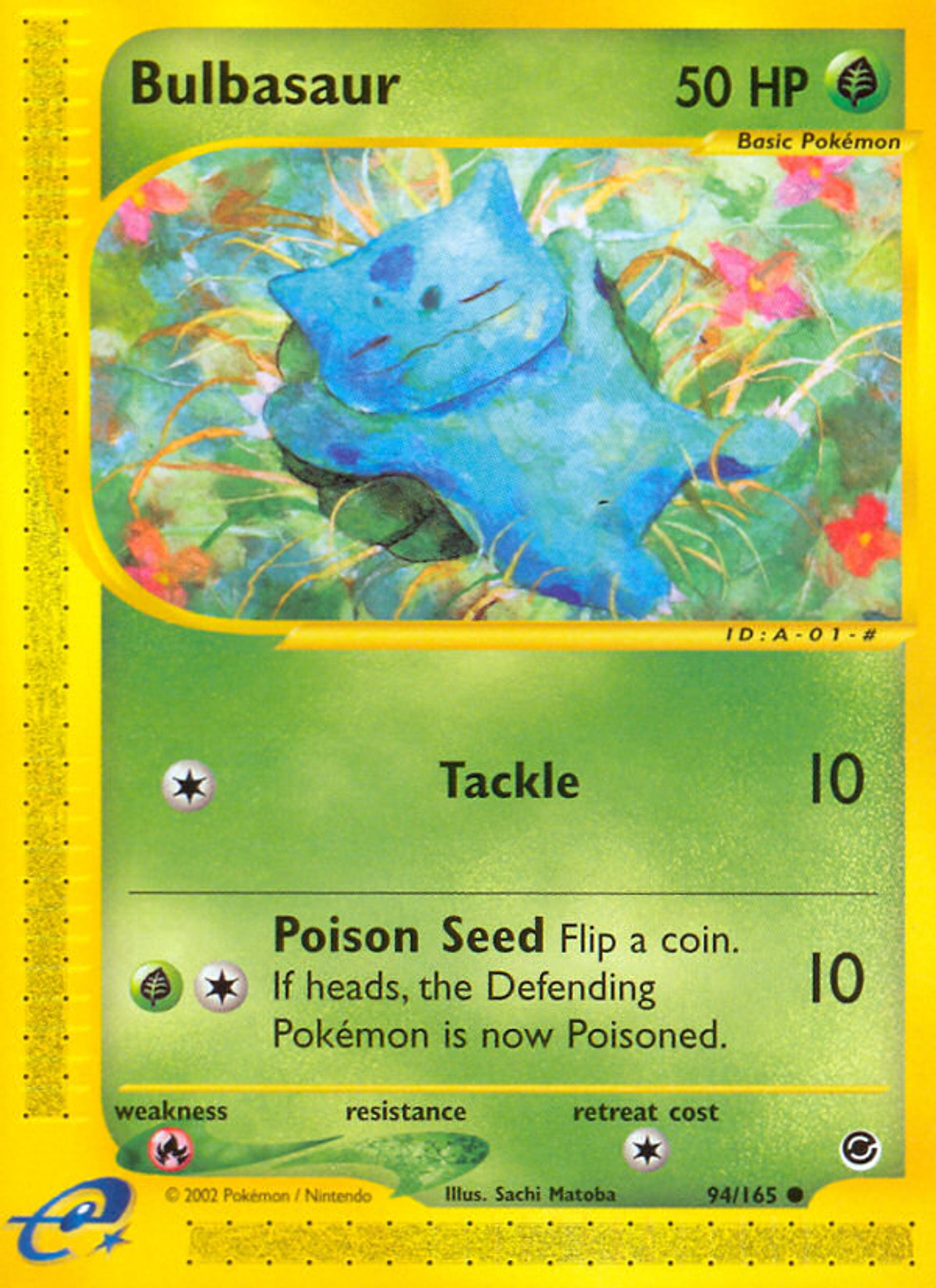 Bulbasaur — Expedition — Pokémon