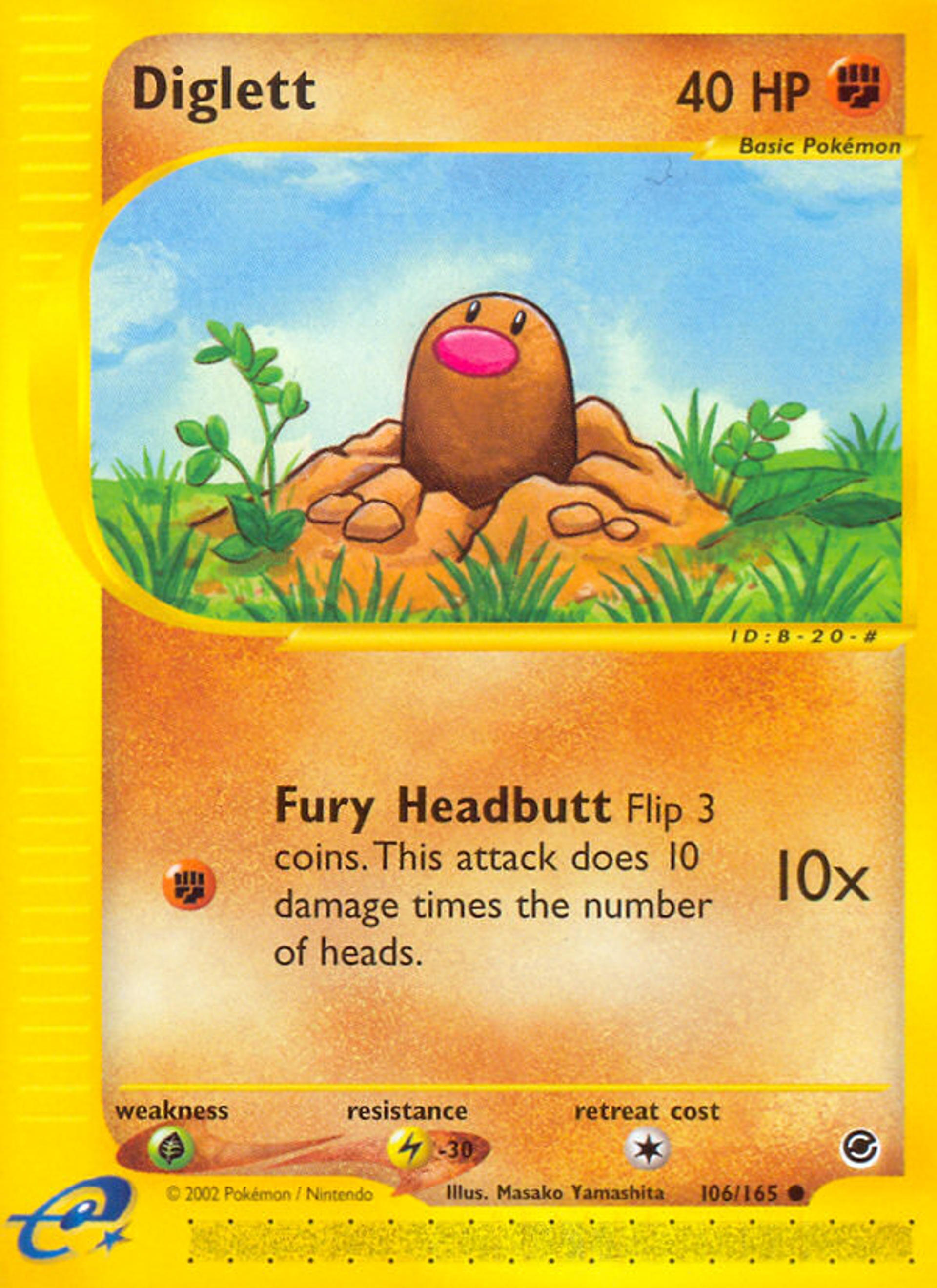 Diglett — Expedition — Pokemon