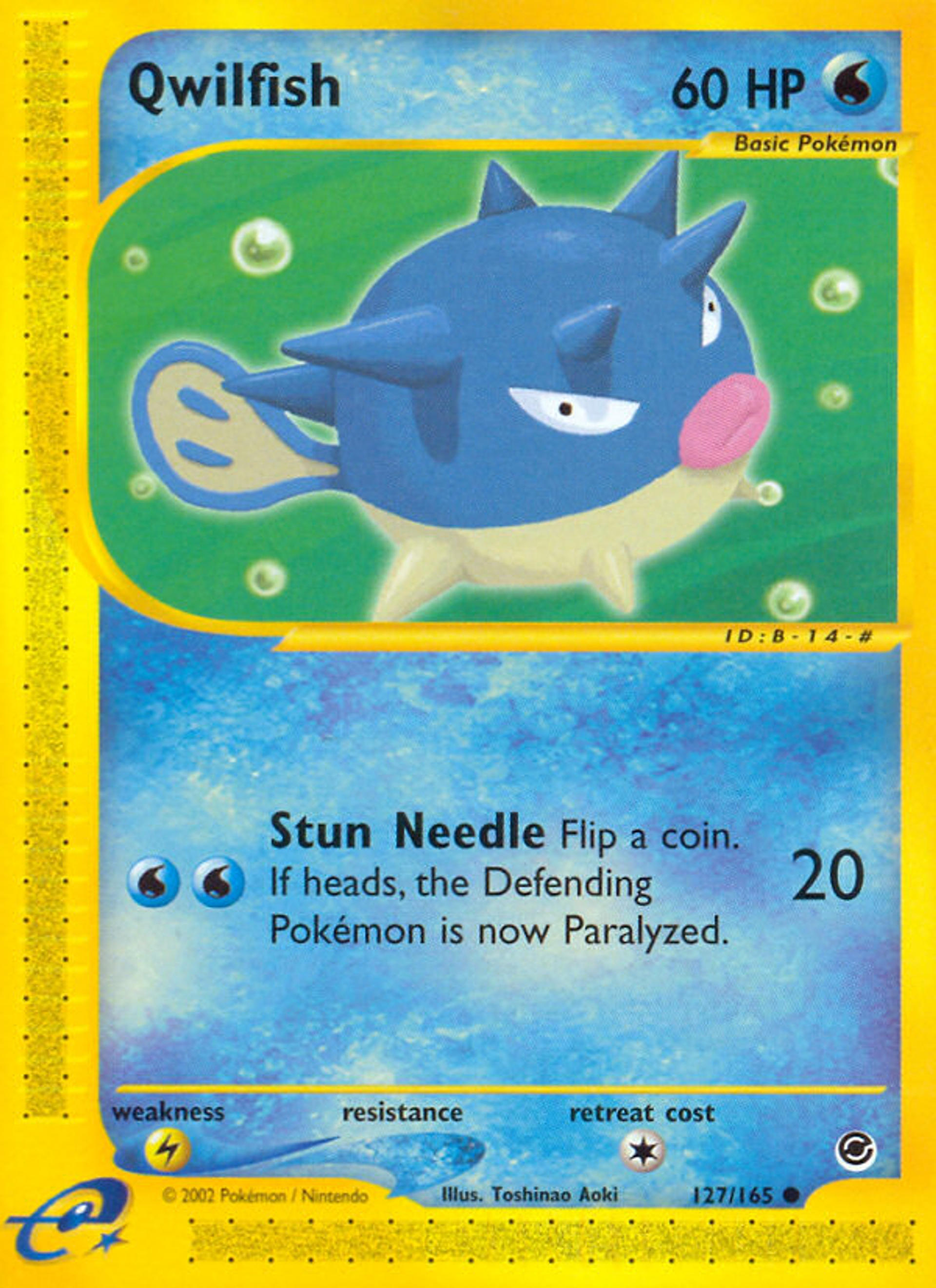 Qwilfish — Expedition — Pokemon