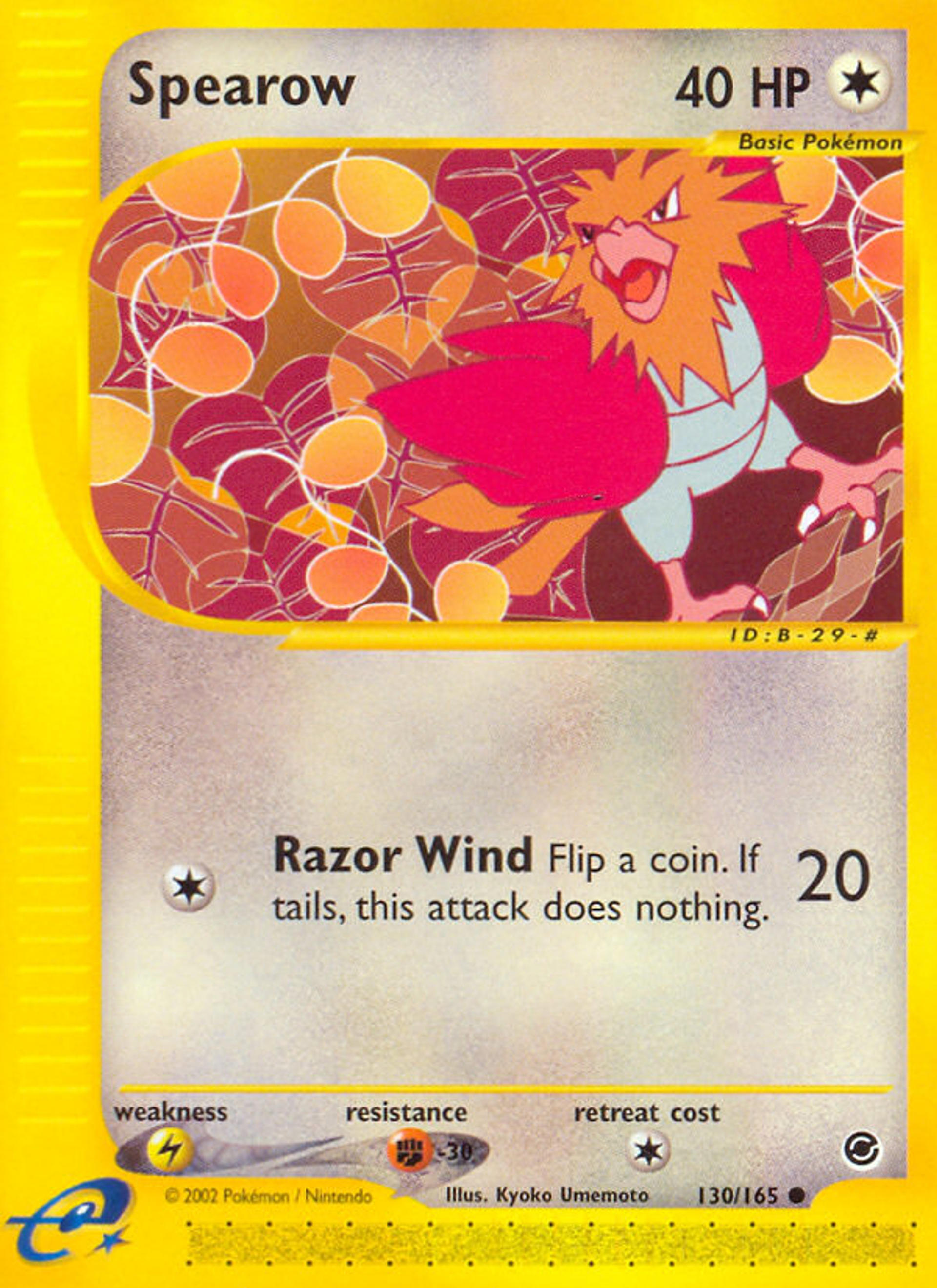 Spearow — Expedition — Pokemon