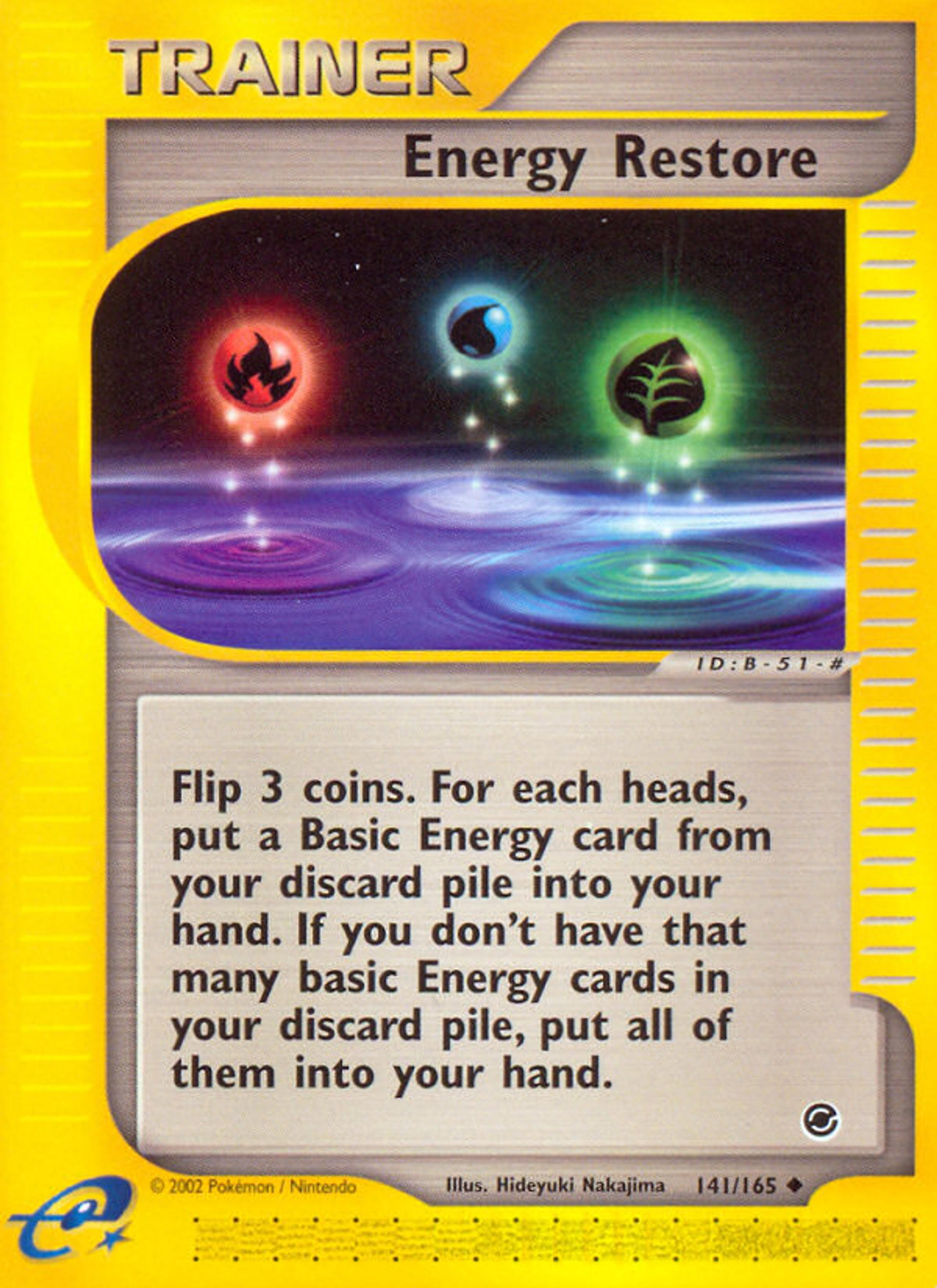 Energy Restore — Expedition — Pokemon