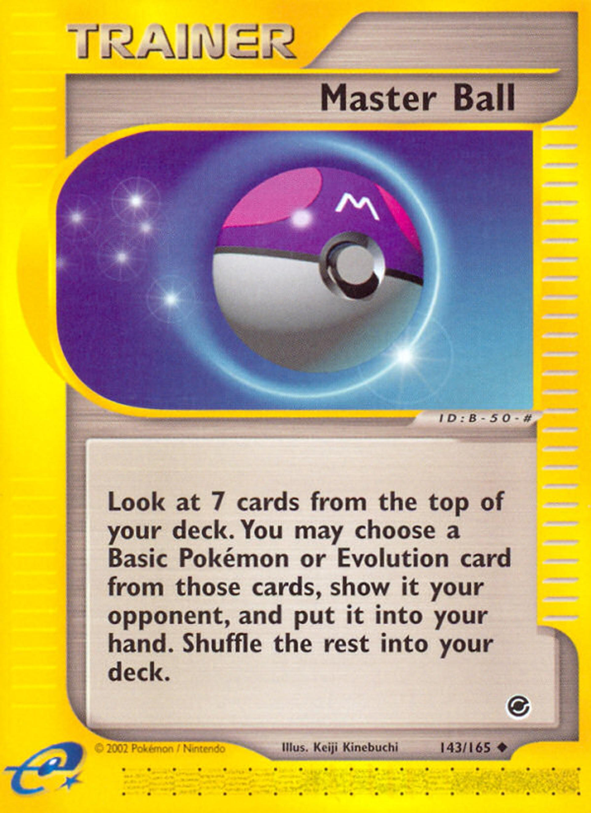 Master Ball — Expedition — Pokemon