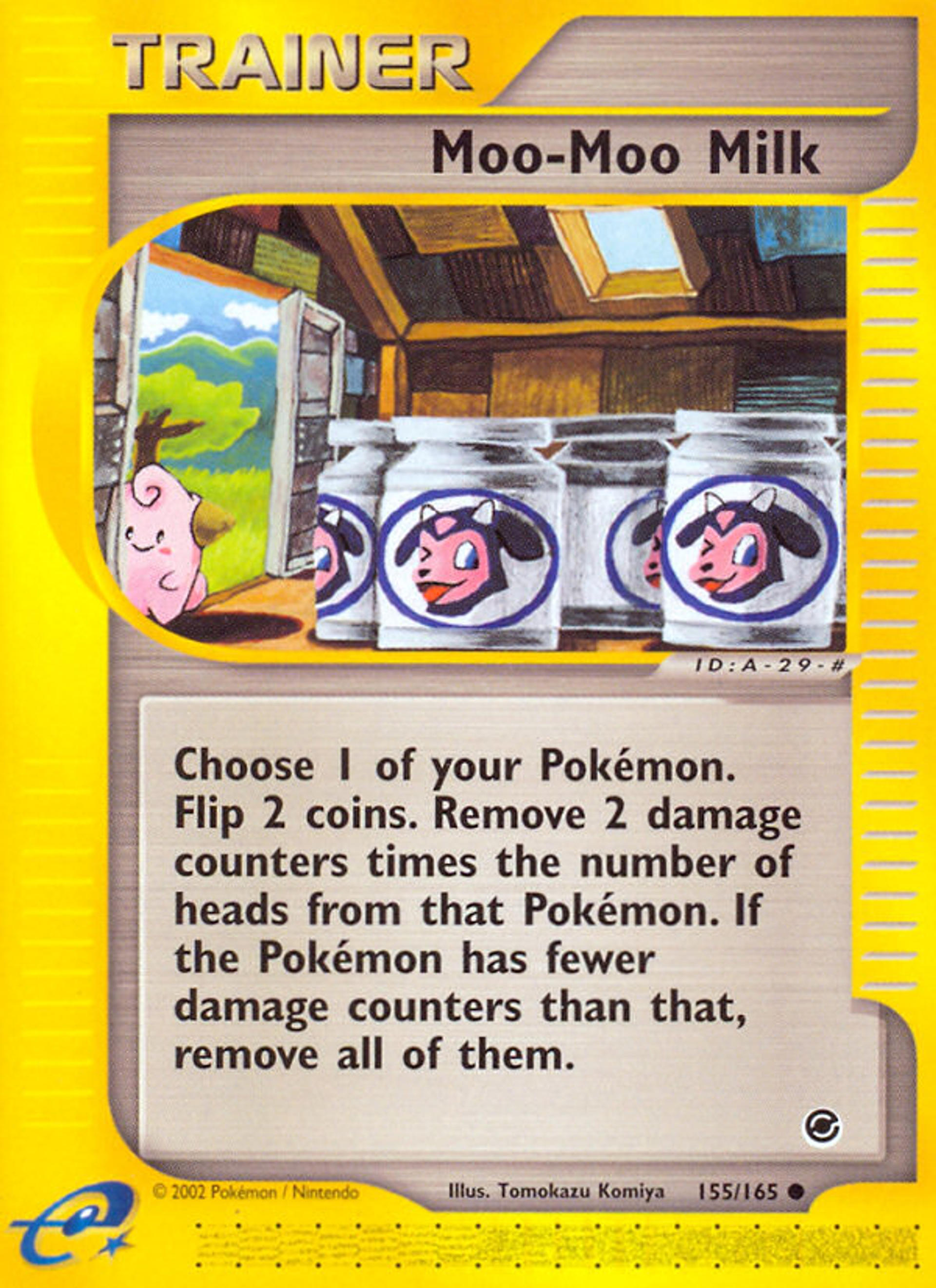 Moo-Moo Milk — Expedition — Pokemon