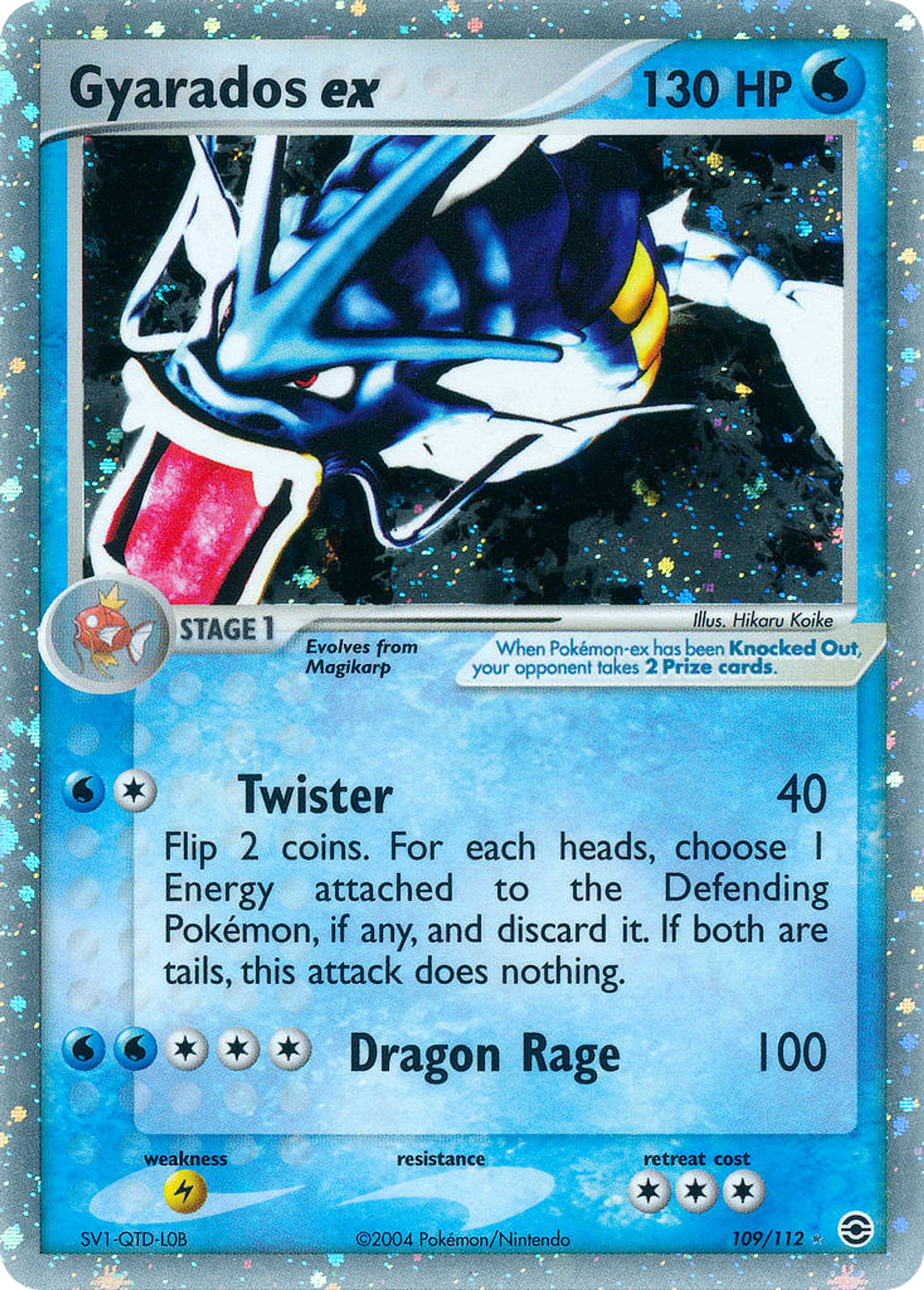 Gyarados ex — FireRed & LeafGreen — Pokemon