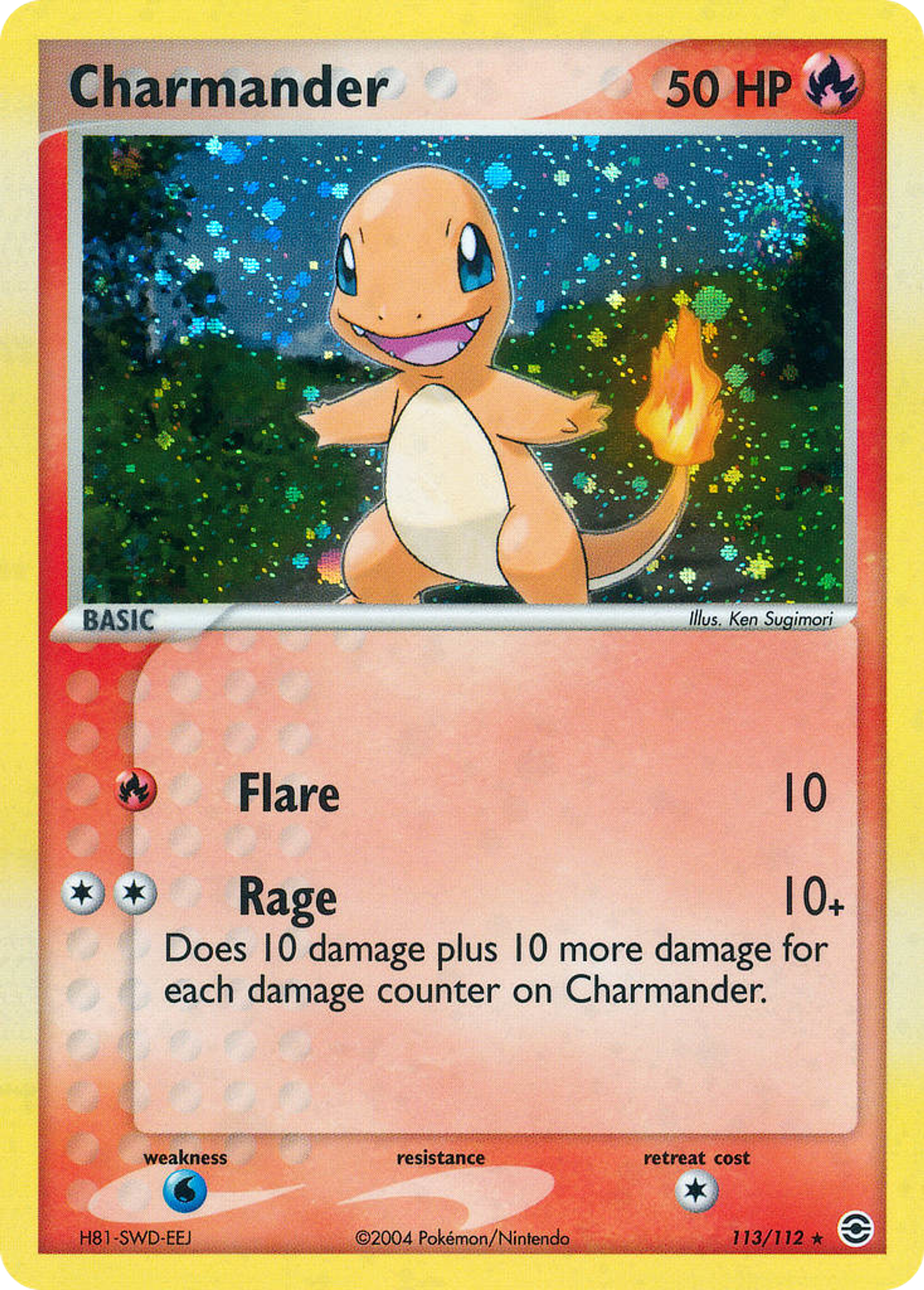 Charmander — FireRed & LeafGreen — Pokemon