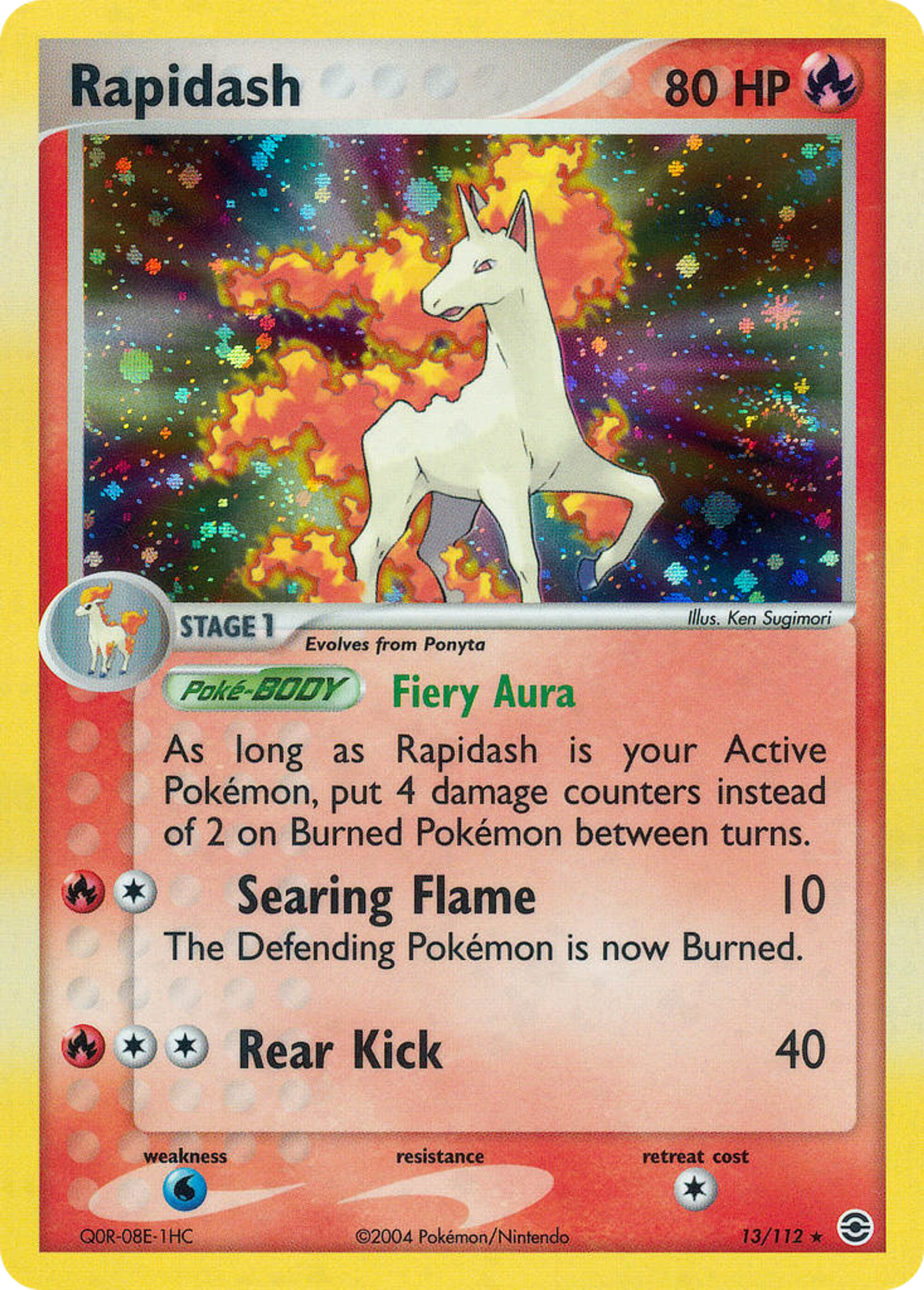 Rapidash — FireRed & LeafGreen — Pokemon