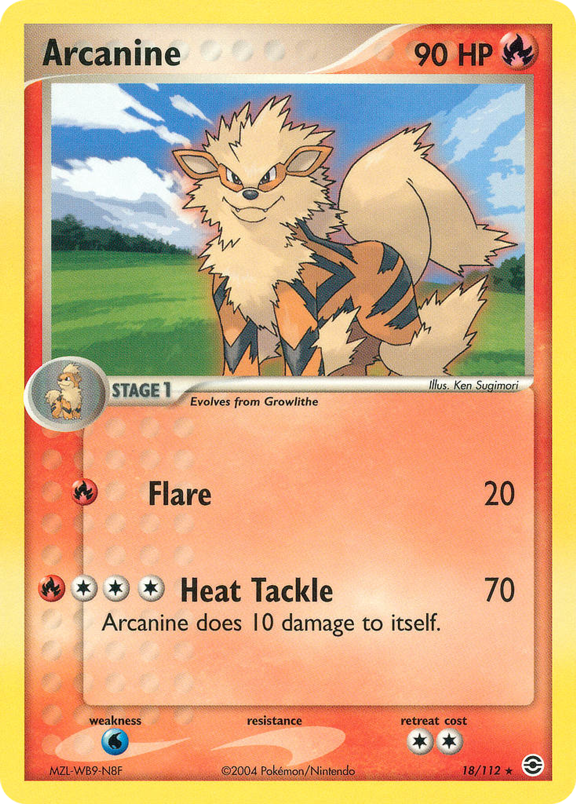 Arcanine — FireRed & LeafGreen — Pokemon
