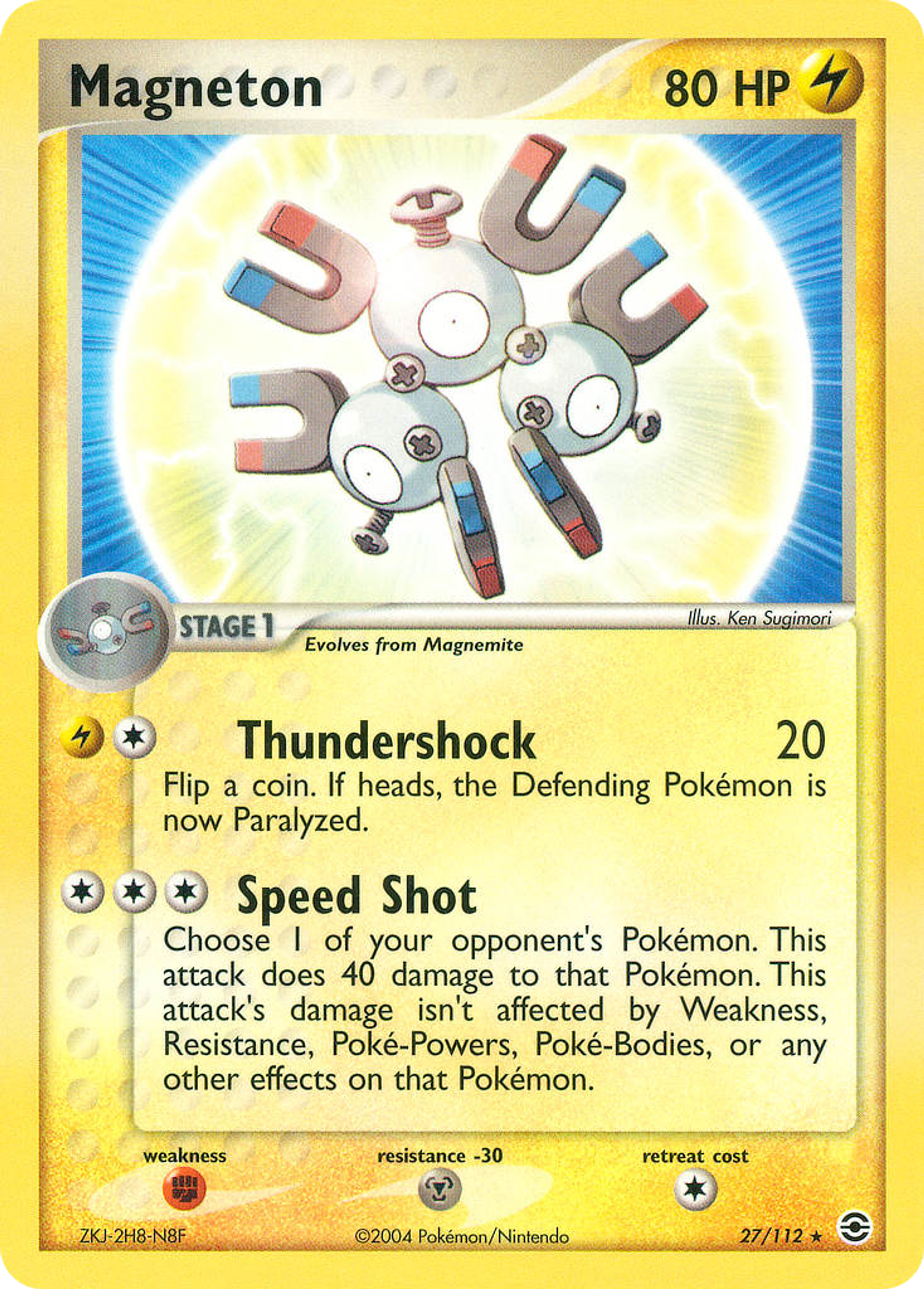 Magneton — FireRed & LeafGreen — Pokemon