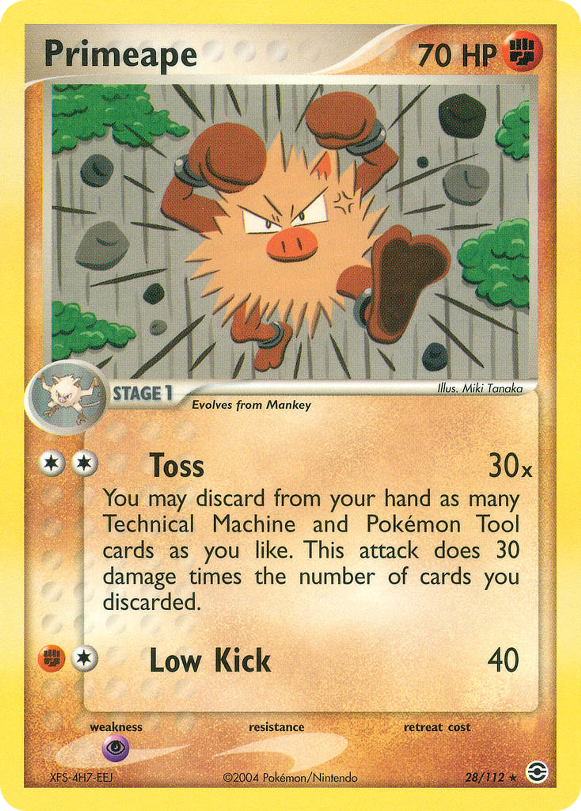 Primeape — FireRed & LeafGreen — Pokemon