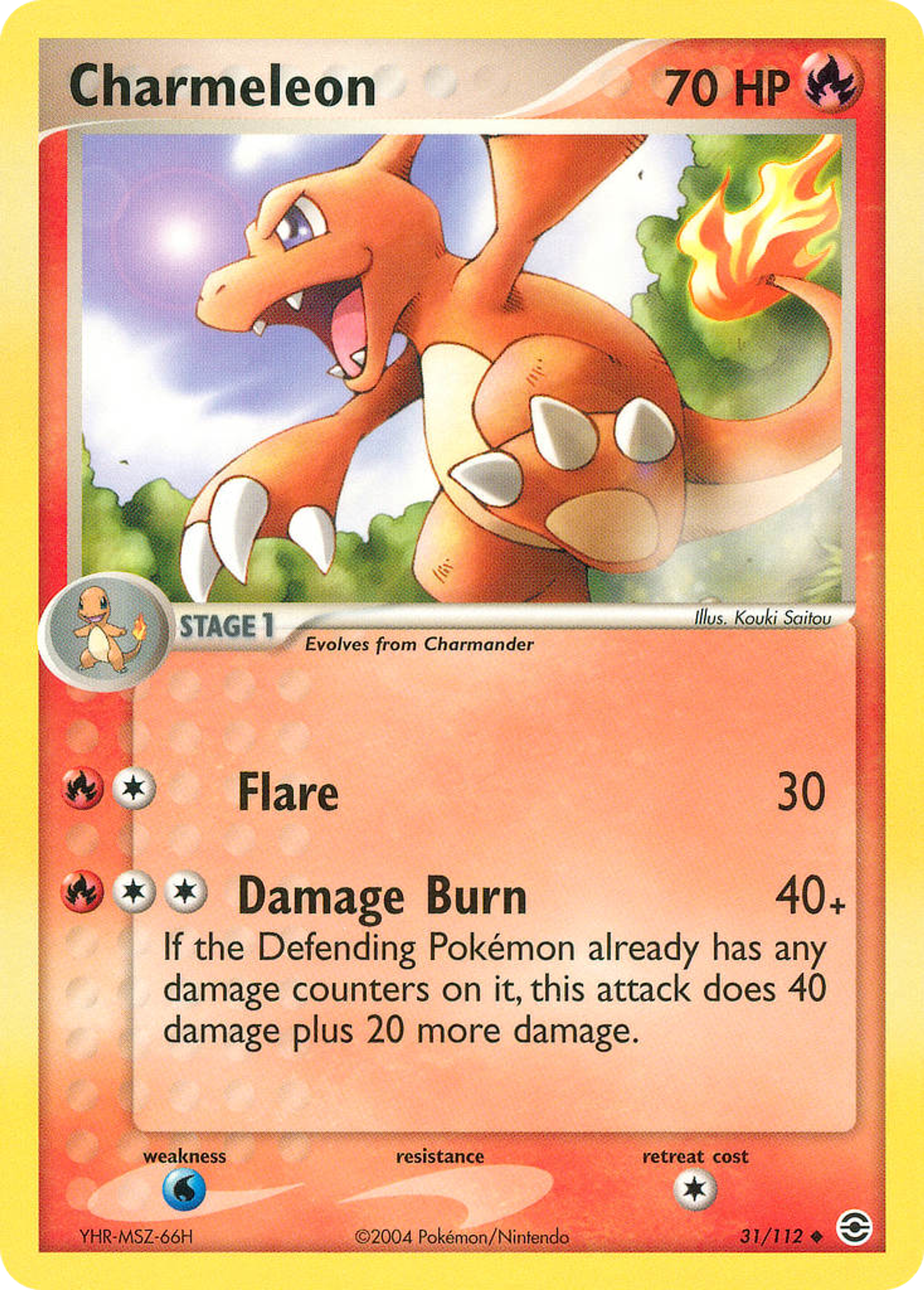 Charmeleon — FireRed & LeafGreen — Pokemon