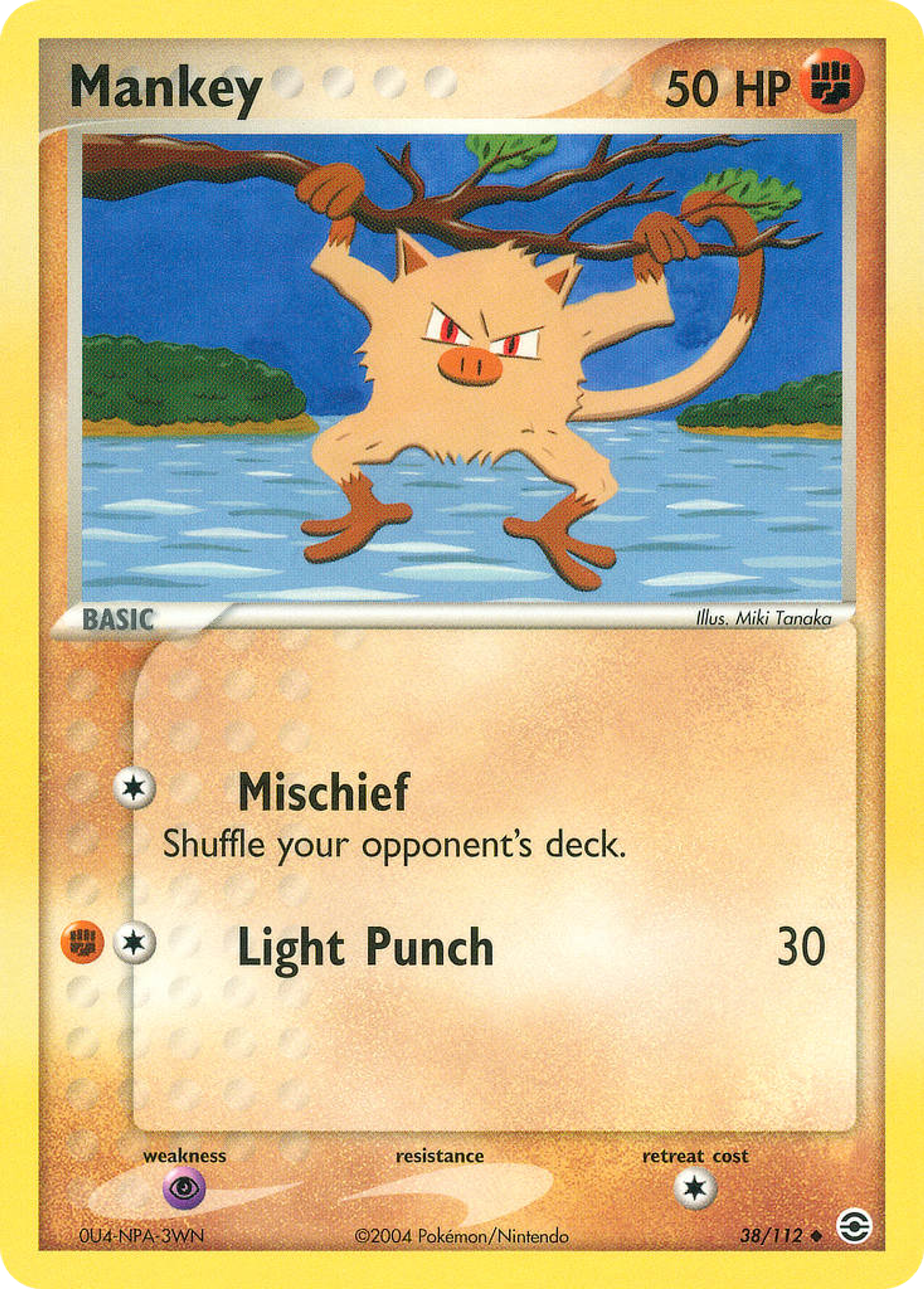 Mankey — FireRed & LeafGreen — Pokemon
