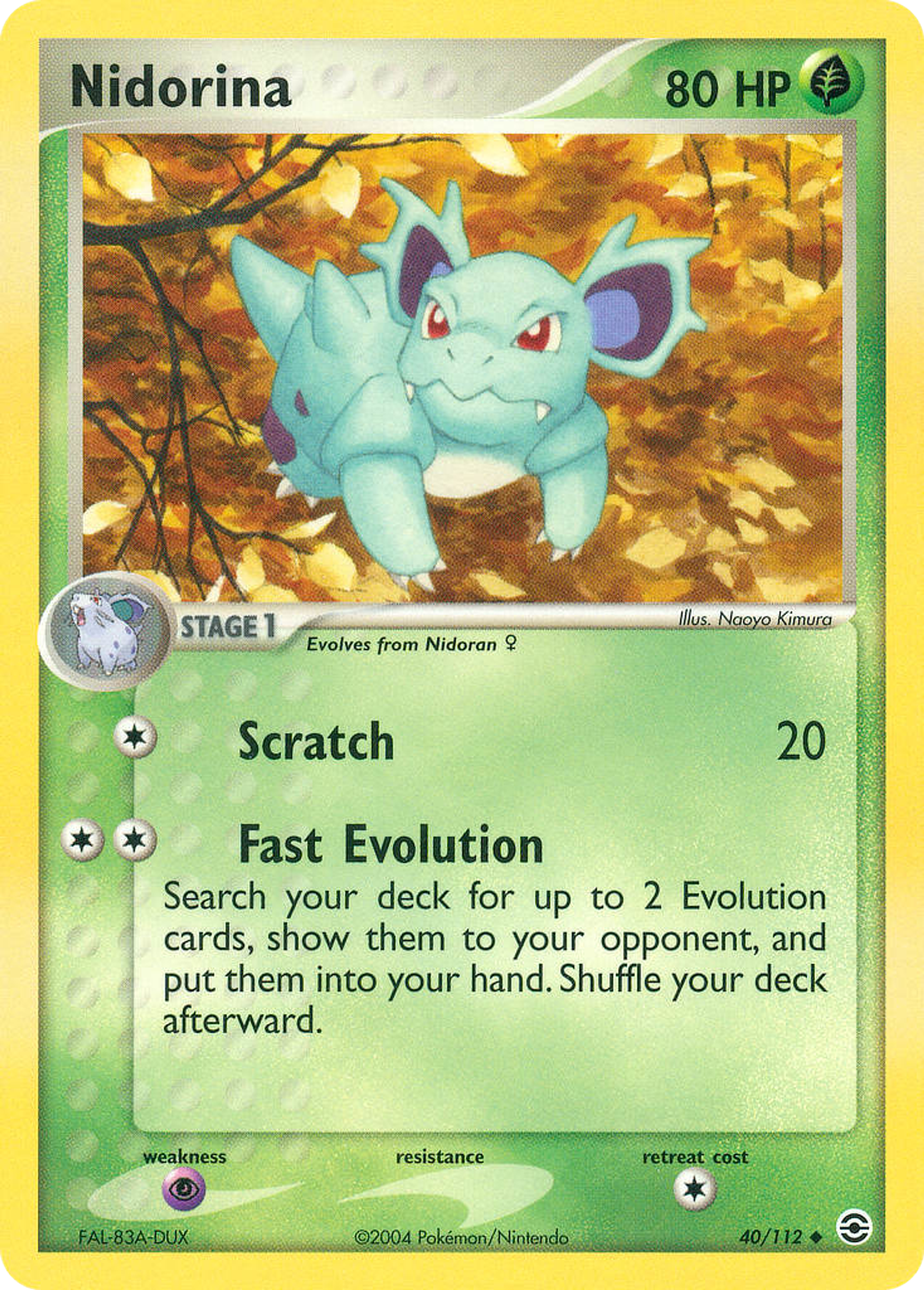 Nidorina — FireRed & LeafGreen — Pokemon