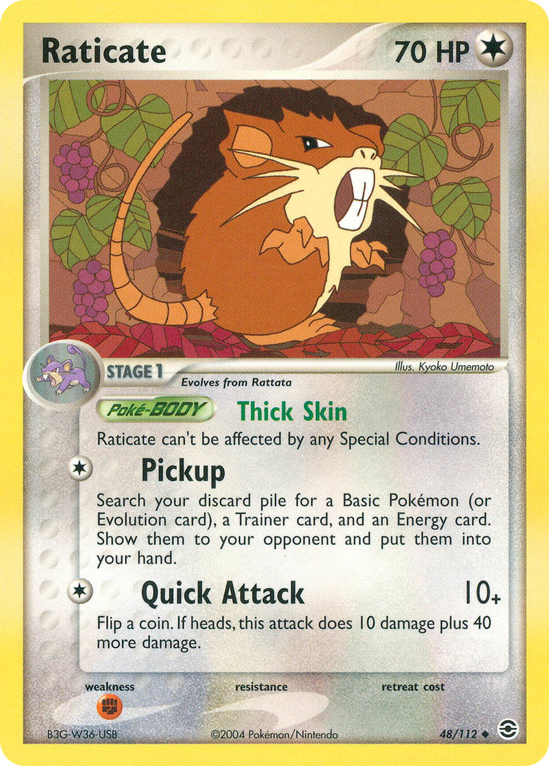Raticate — FireRed & LeafGreen — Pokemon