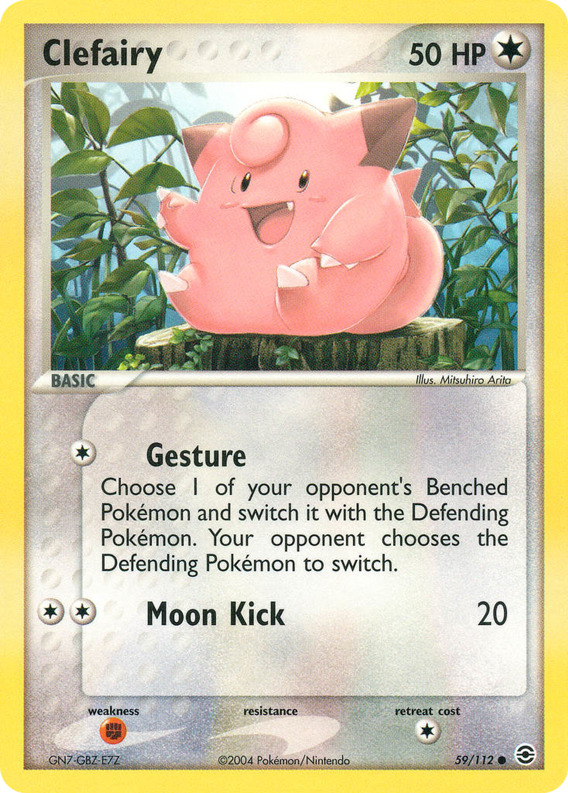 Clefairy — FireRed & LeafGreen — Pokemon