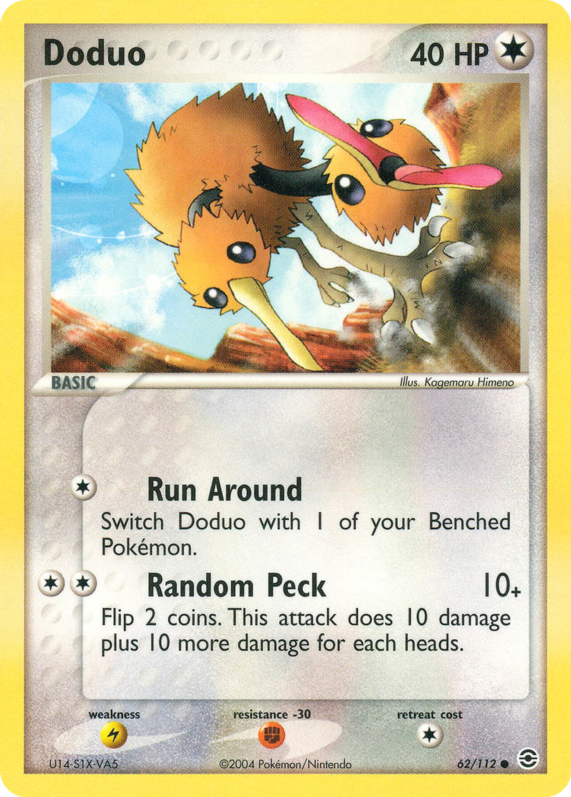 Doduo — FireRed & LeafGreen — Pokemon