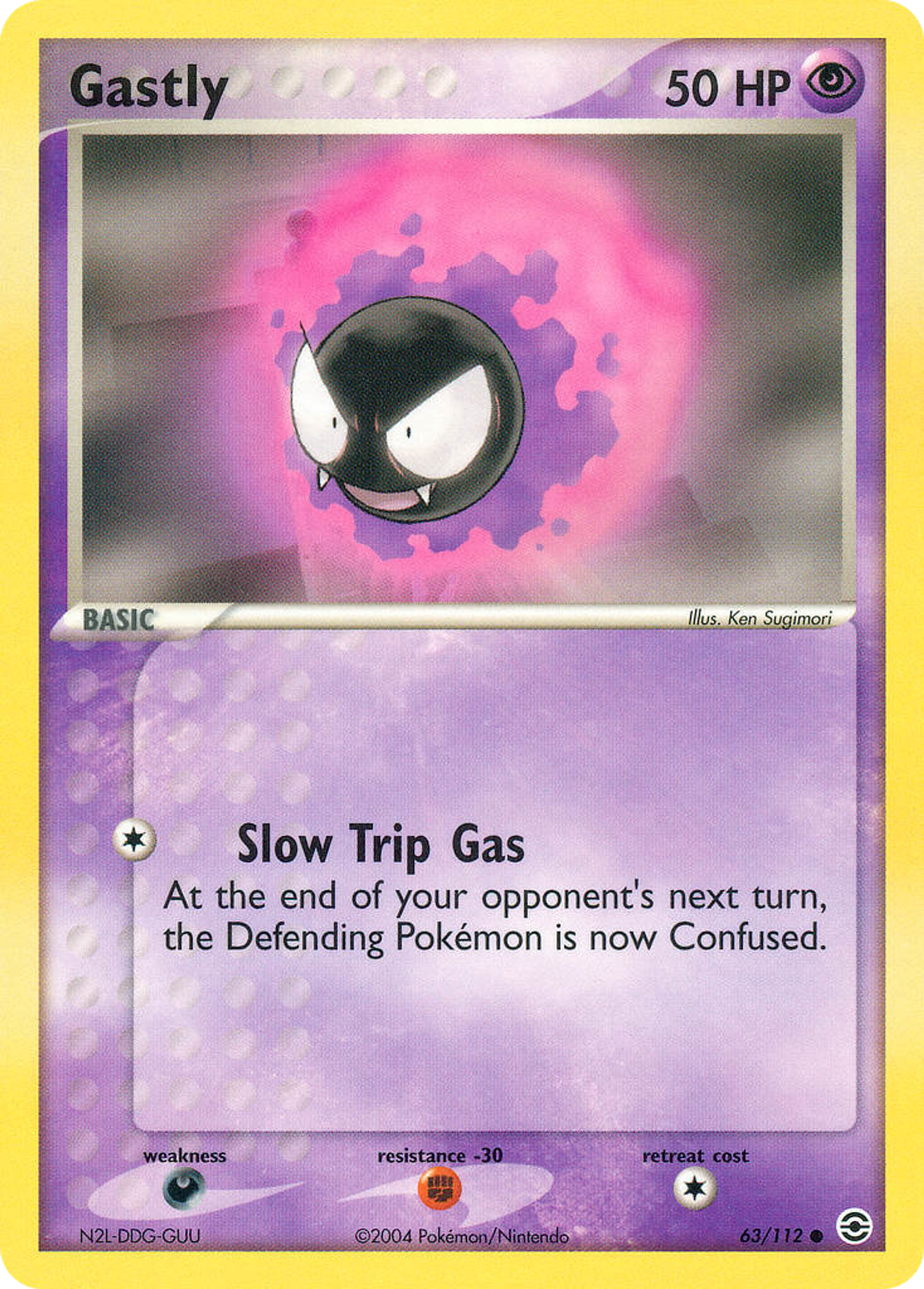 Gastly — FireRed & LeafGreen — Pokemon