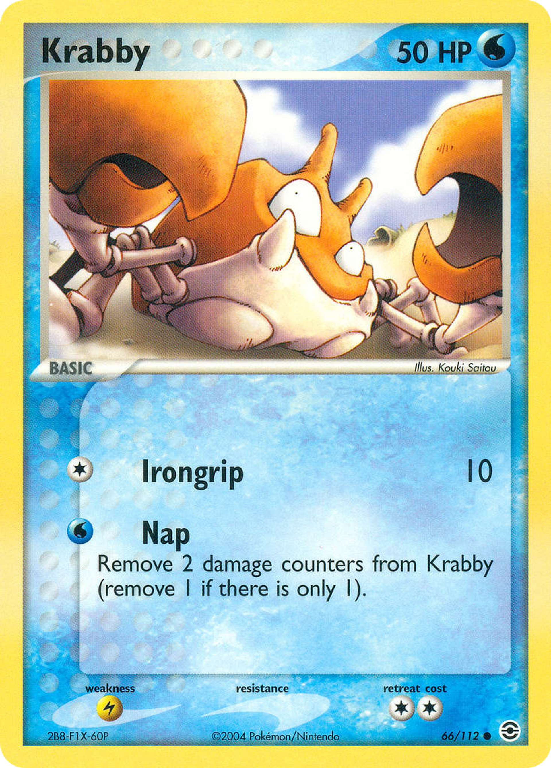 Krabby — FireRed & LeafGreen — Pokemon