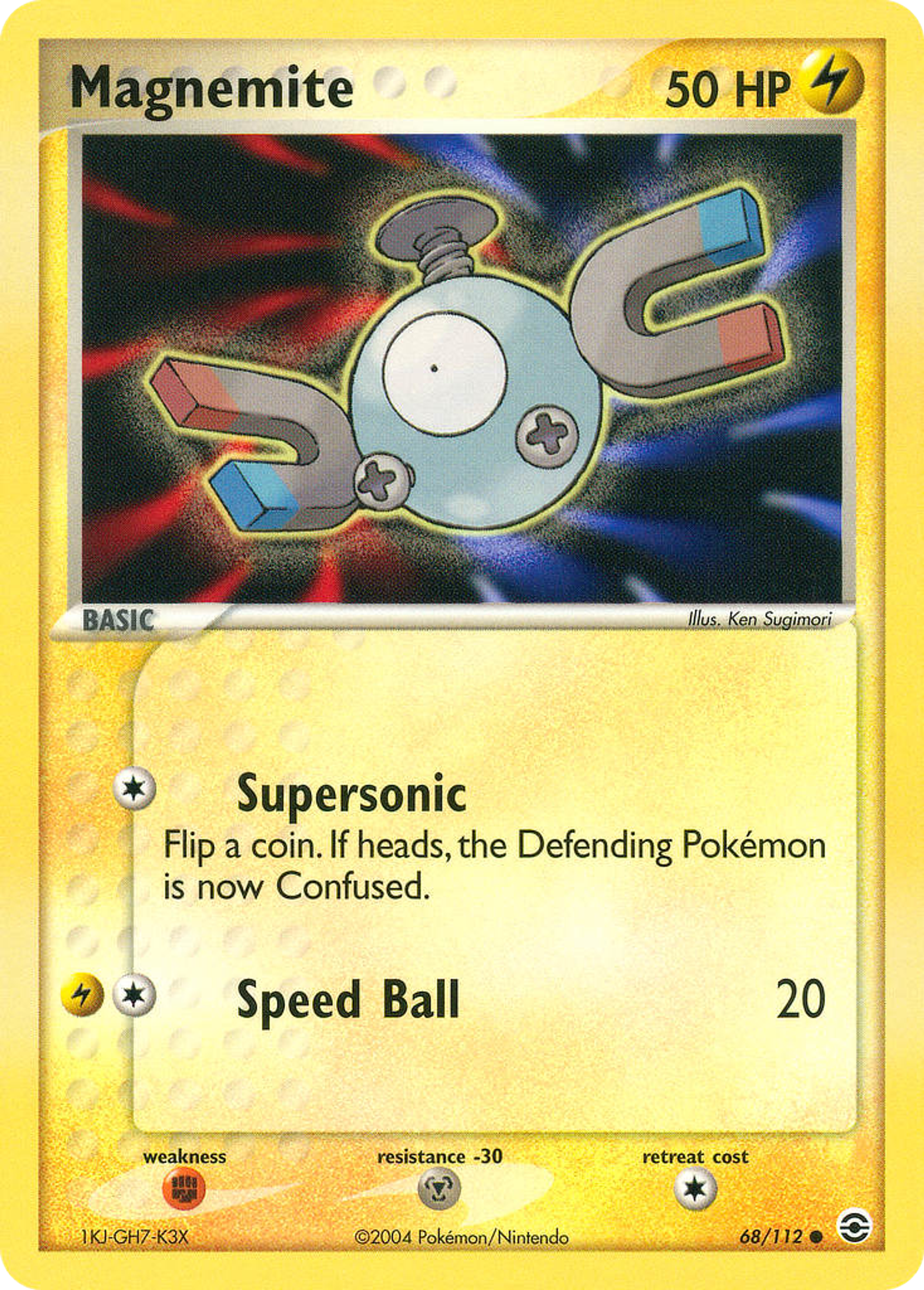 Magnemite — FireRed & LeafGreen — Pokemon