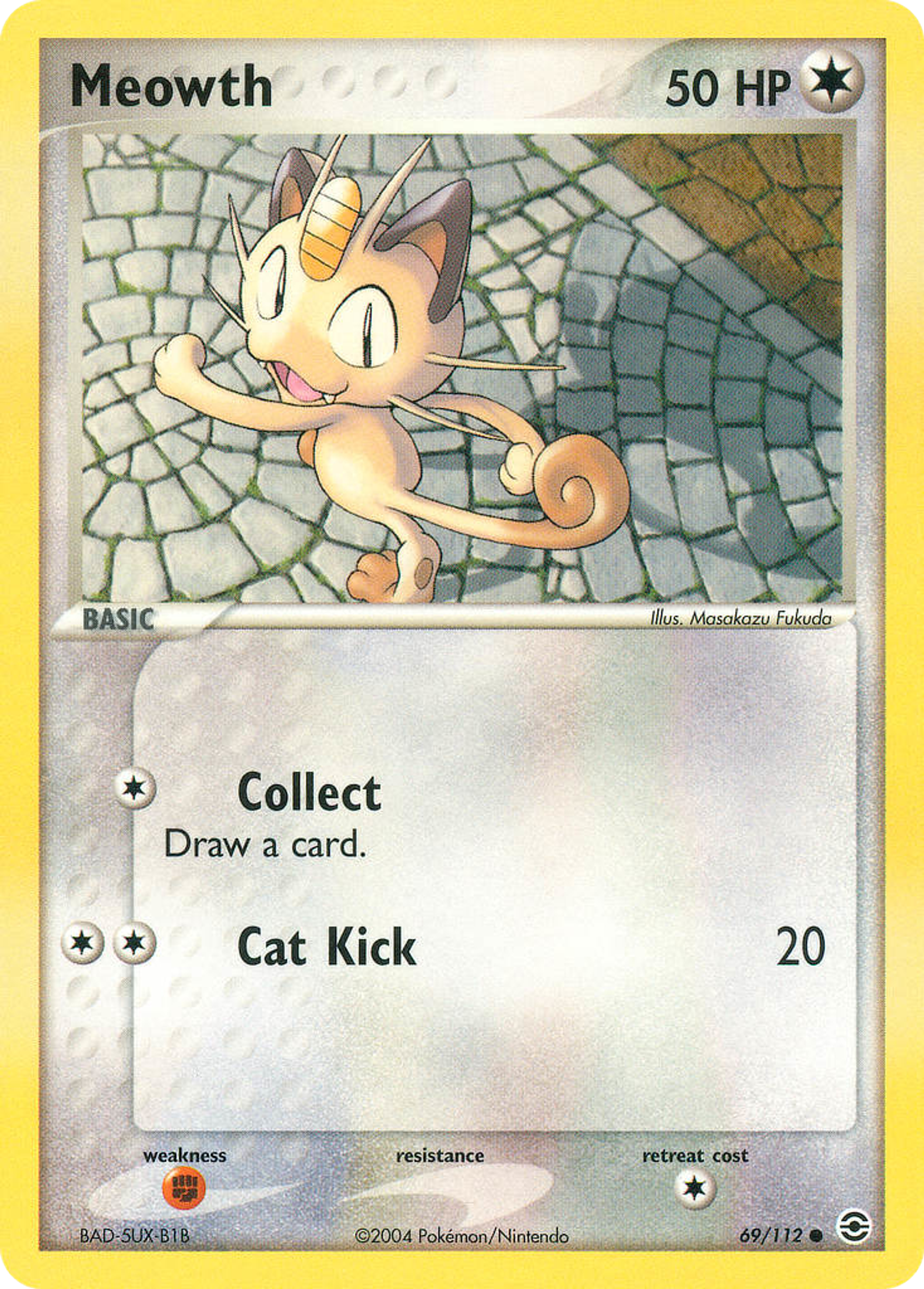 Meowth — FireRed & LeafGreen — Pokemon
