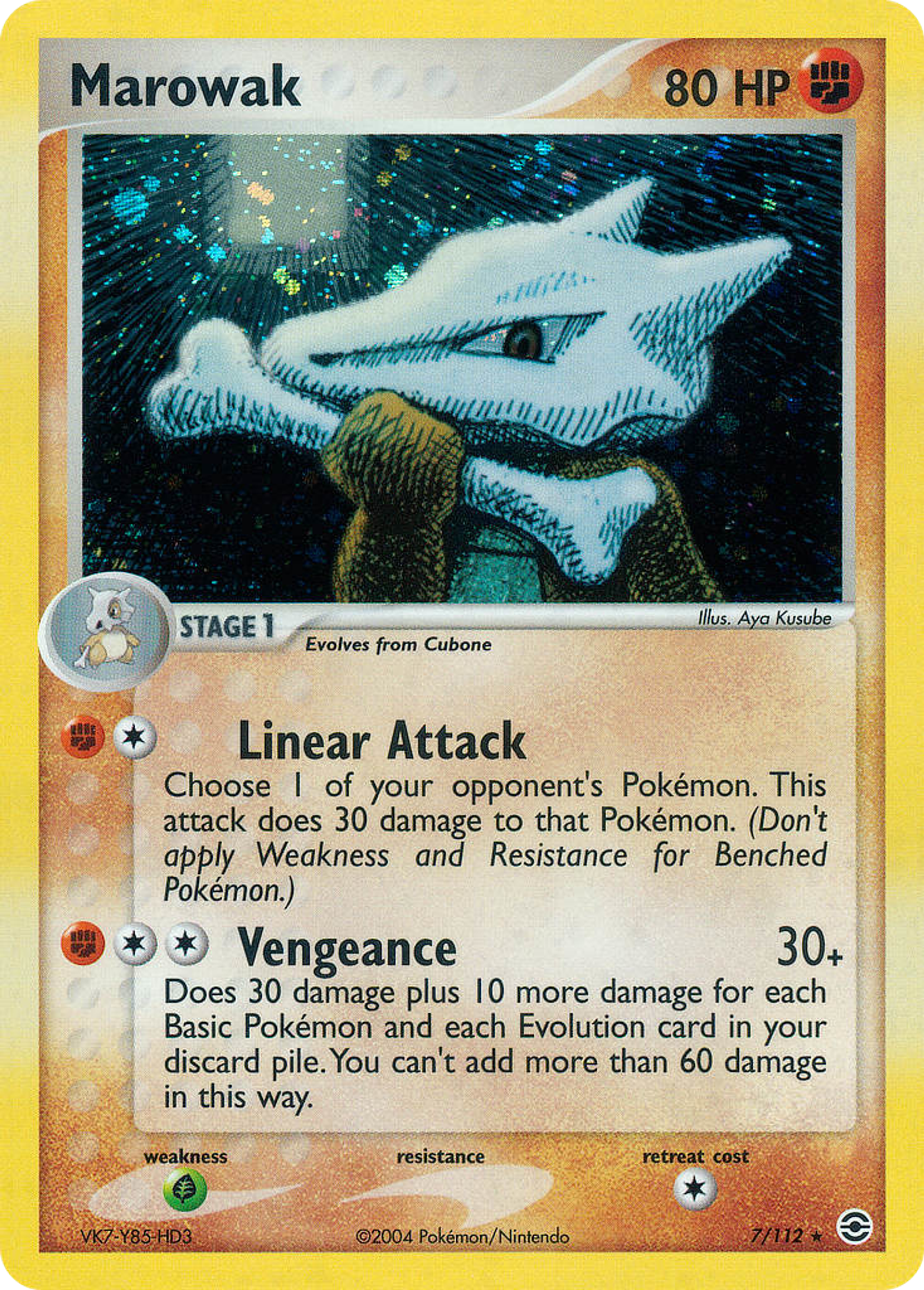 Marowak — FireRed & LeafGreen — Pokemon