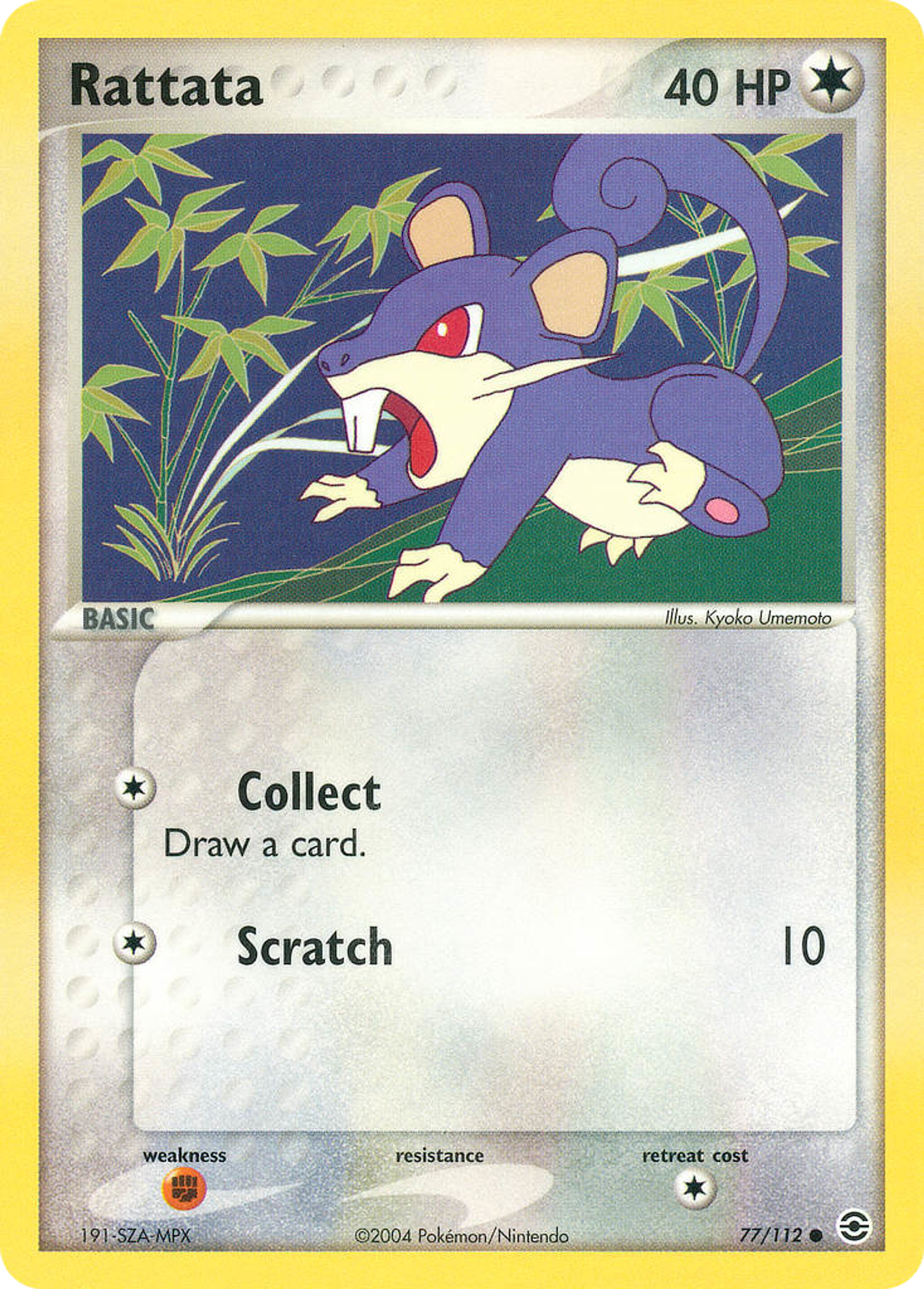 Rattata — FireRed & LeafGreen — Pokemon