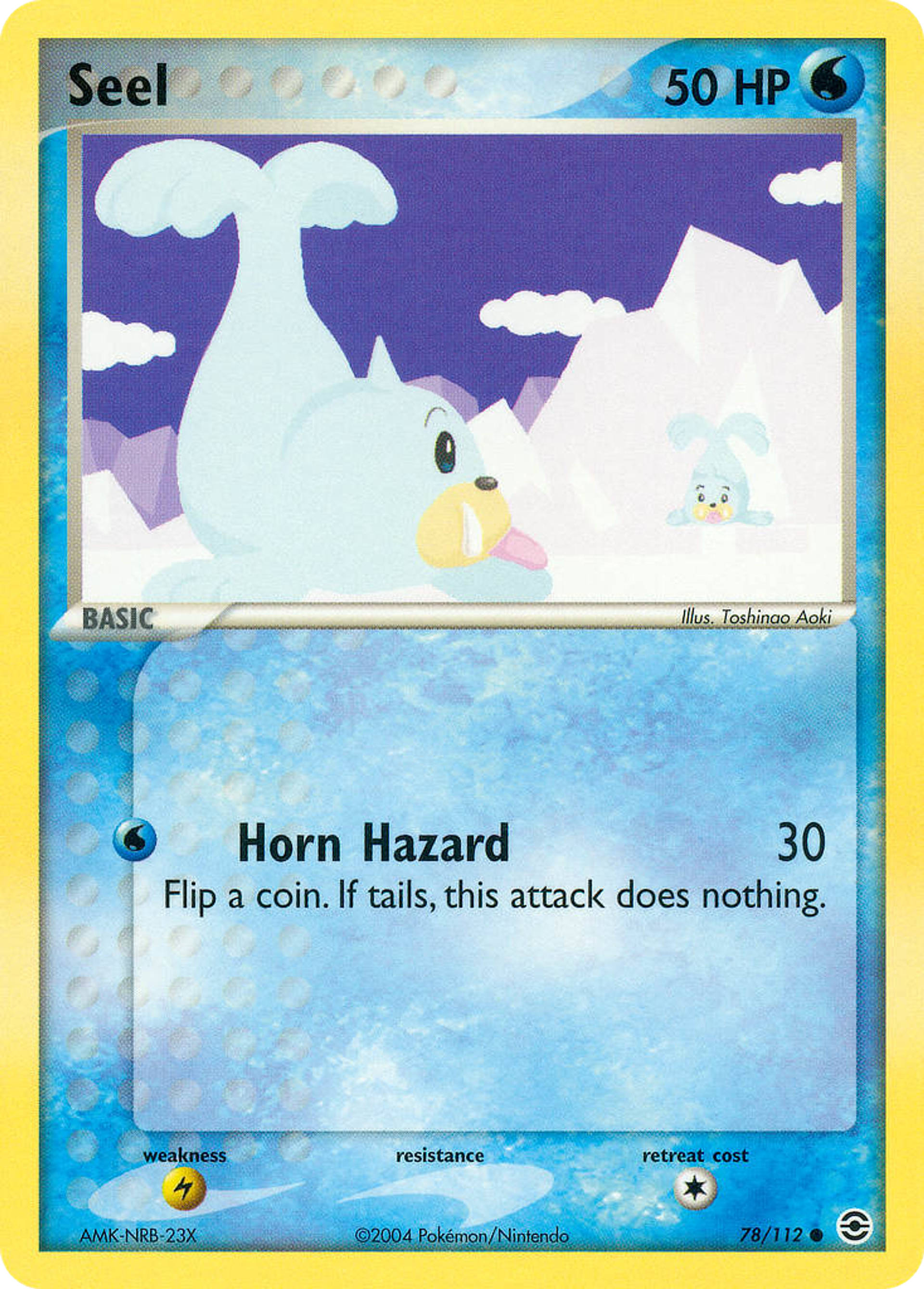 Seel — FireRed & LeafGreen — Pokemon
