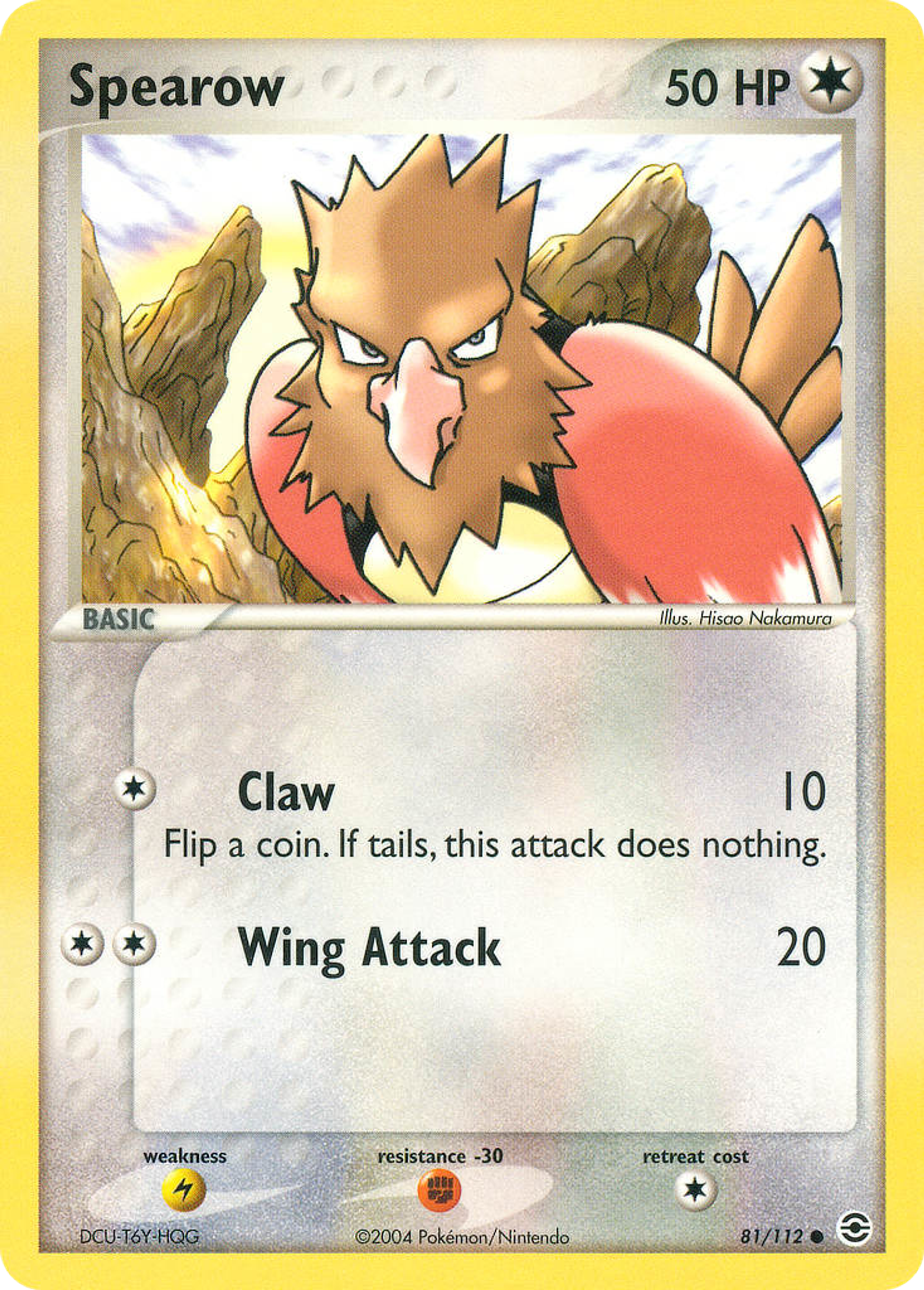 Spearow — FireRed & LeafGreen — Pokemon