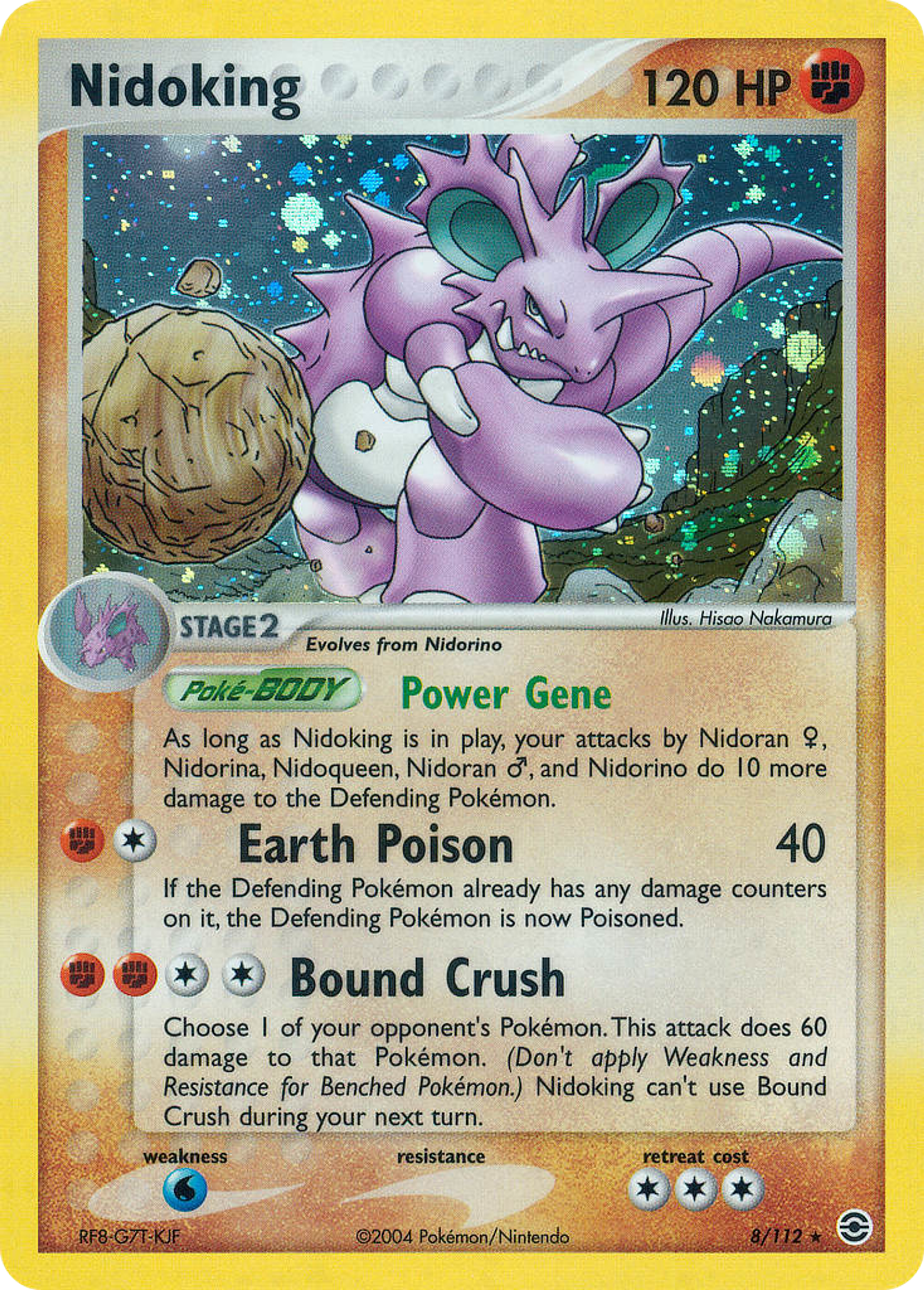 Nidoking — FireRed & LeafGreen — Pokemon