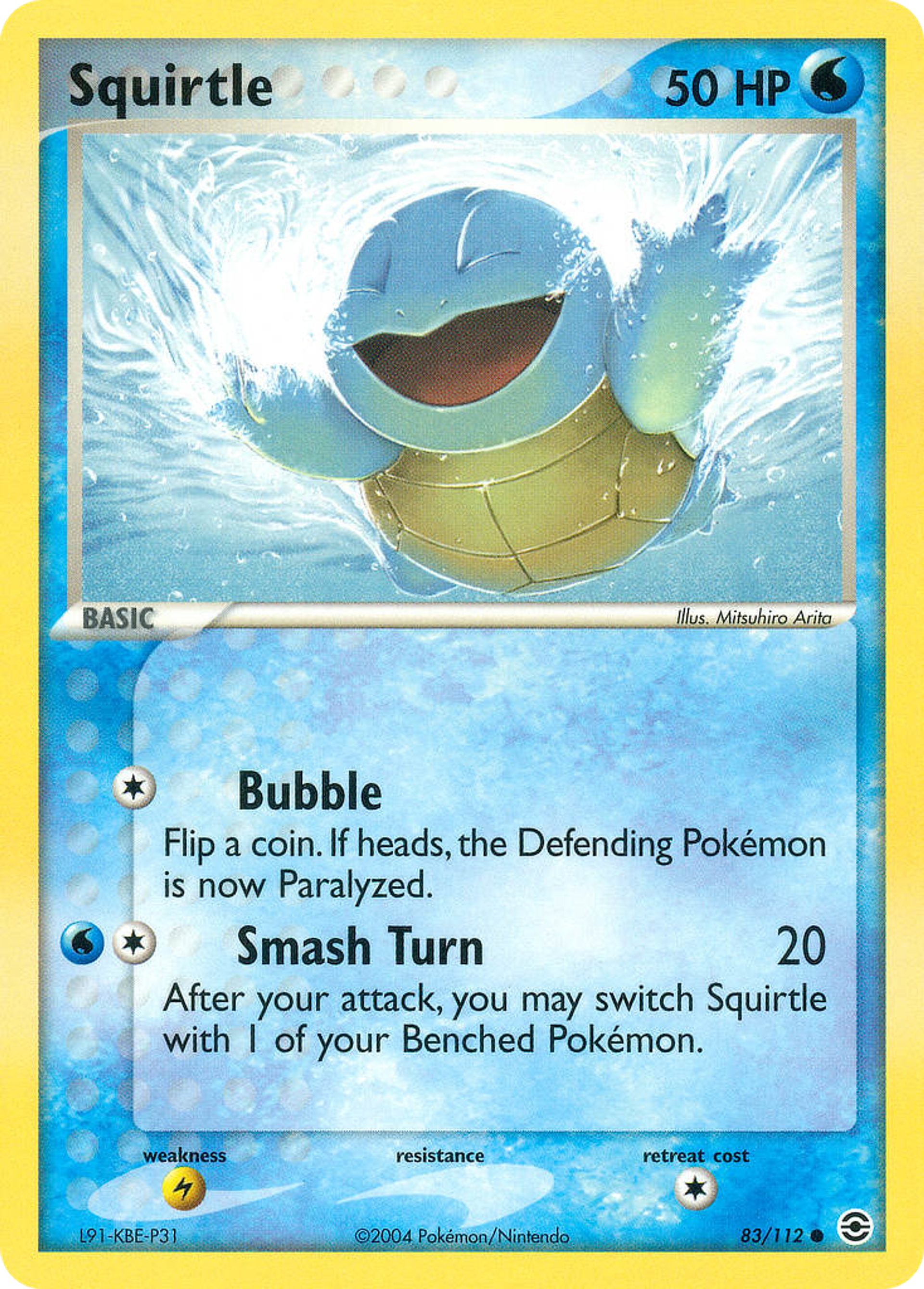 Squirtle — FireRed & LeafGreen — Pokemon