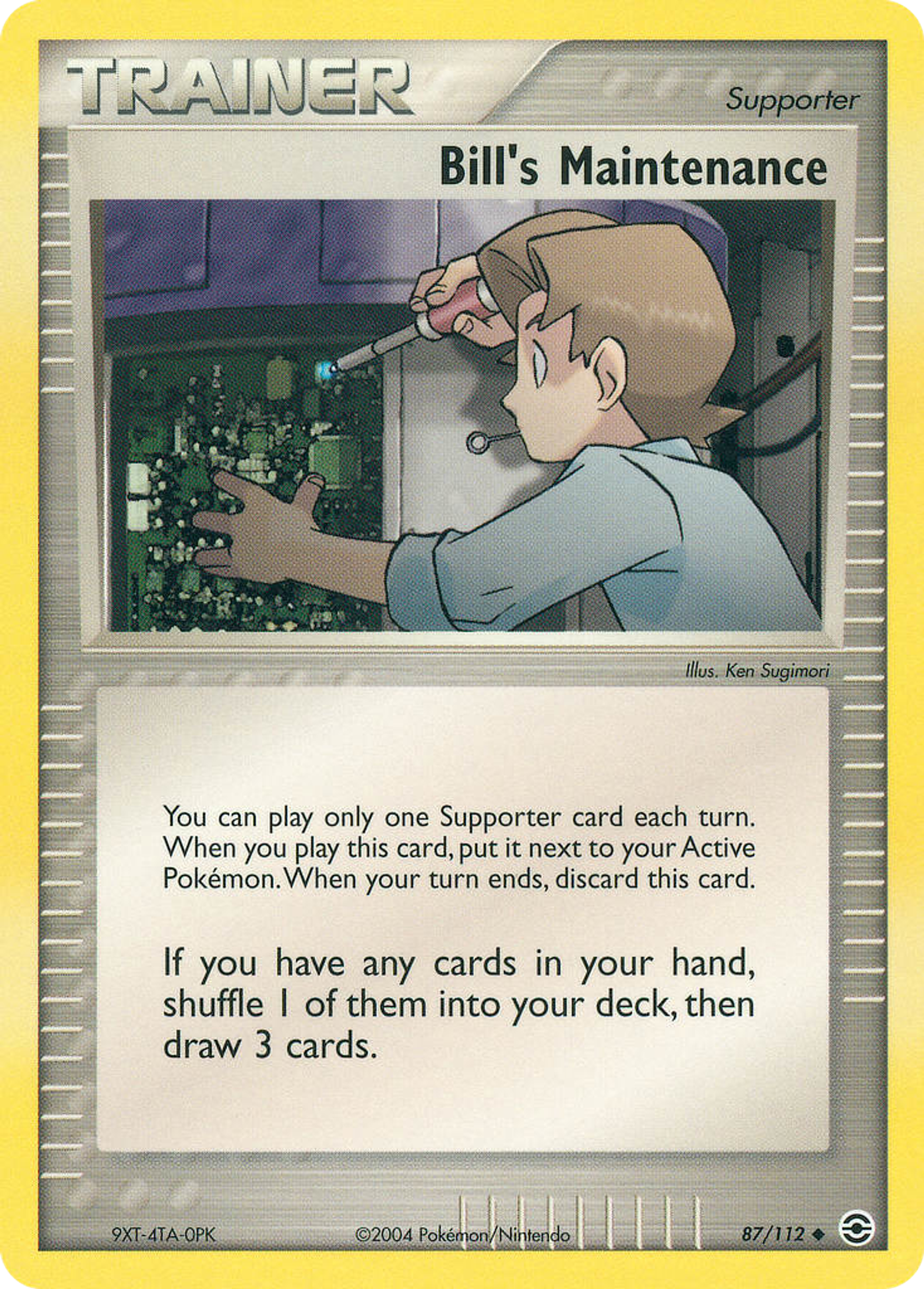 Bill's Maintenance — FireRed & LeafGreen — Pokemon