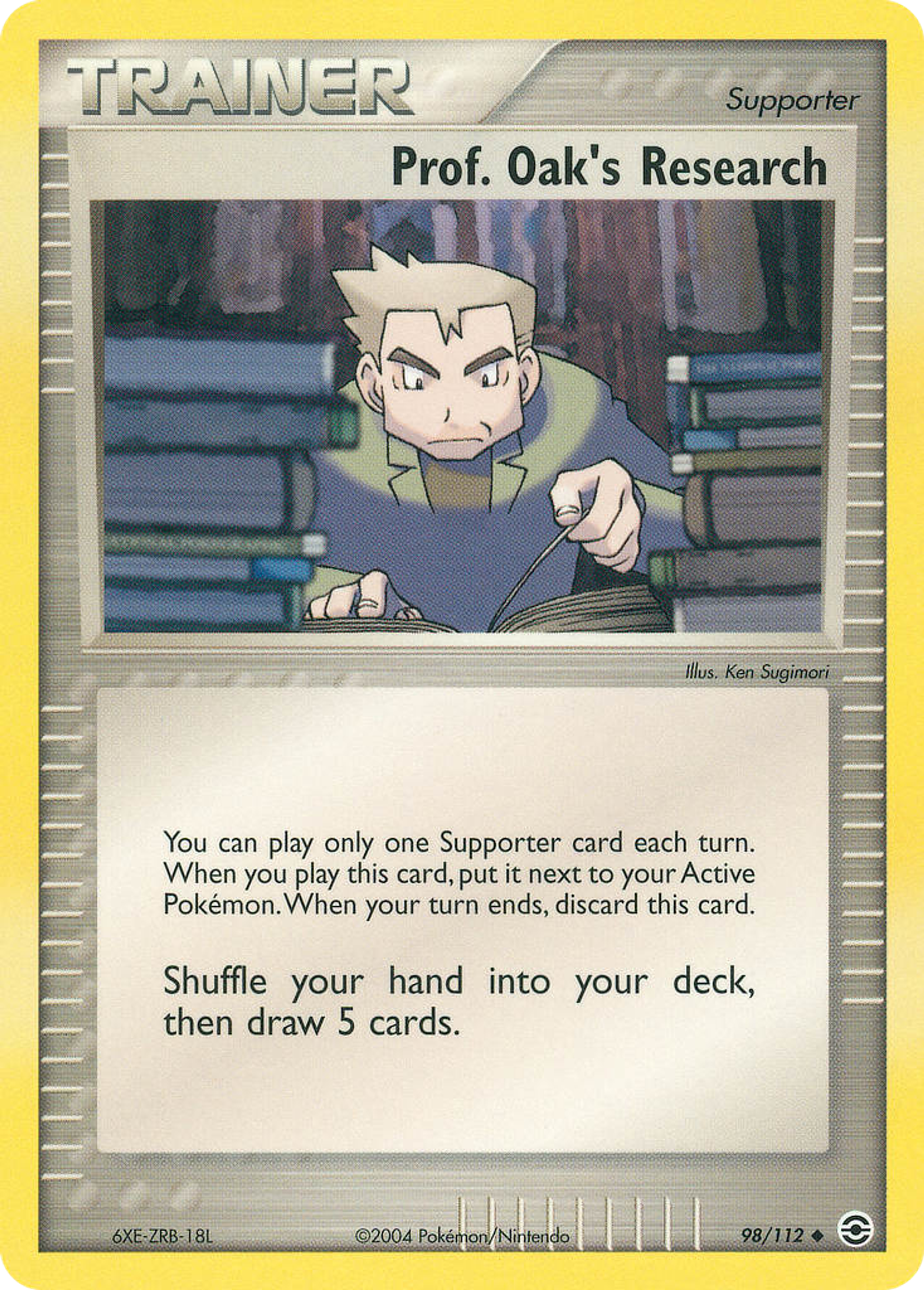 Prof. Oak's Research — FireRed & LeafGreen — Pokemon