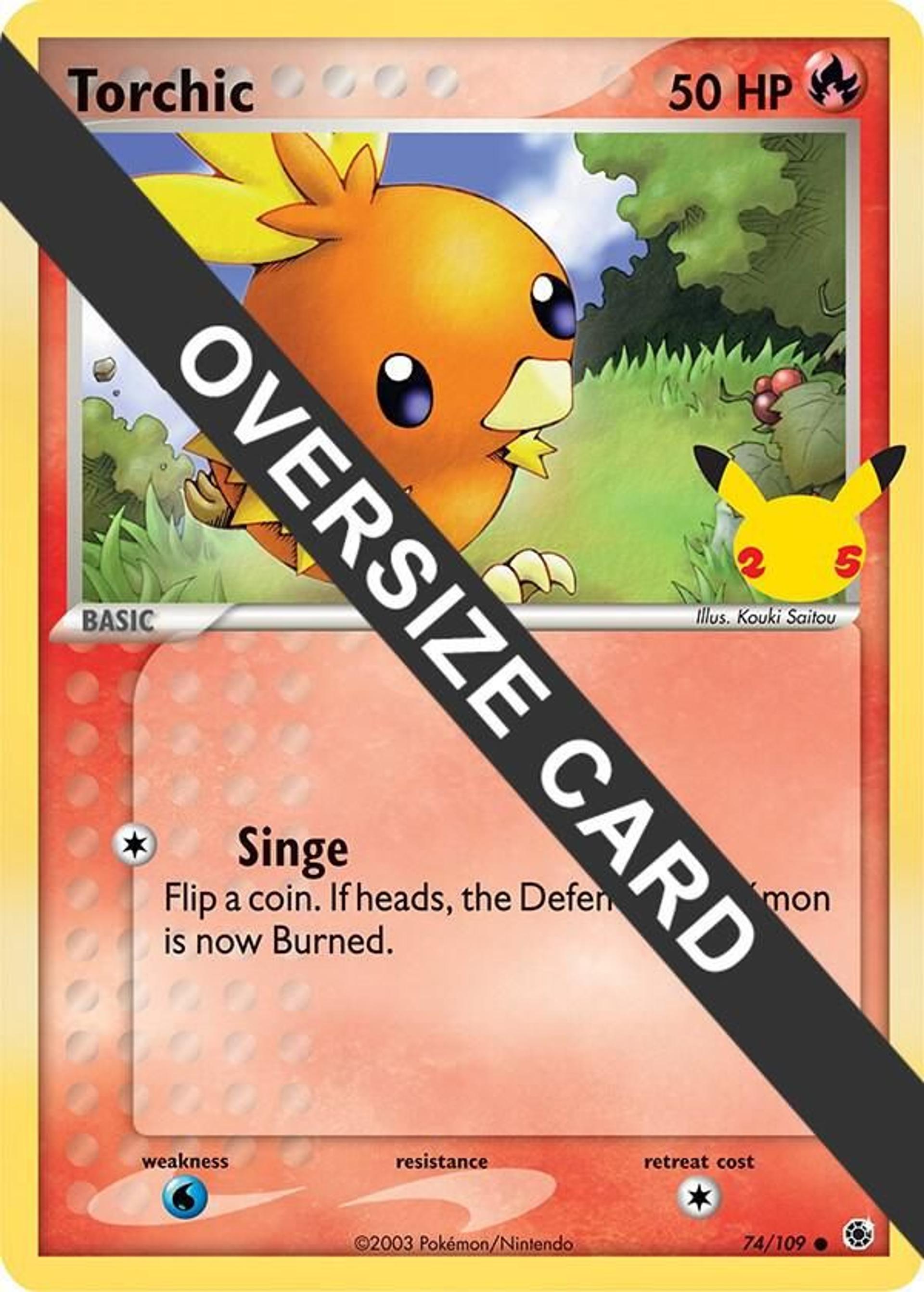 Torchic — First Partner Pack — Pokemon