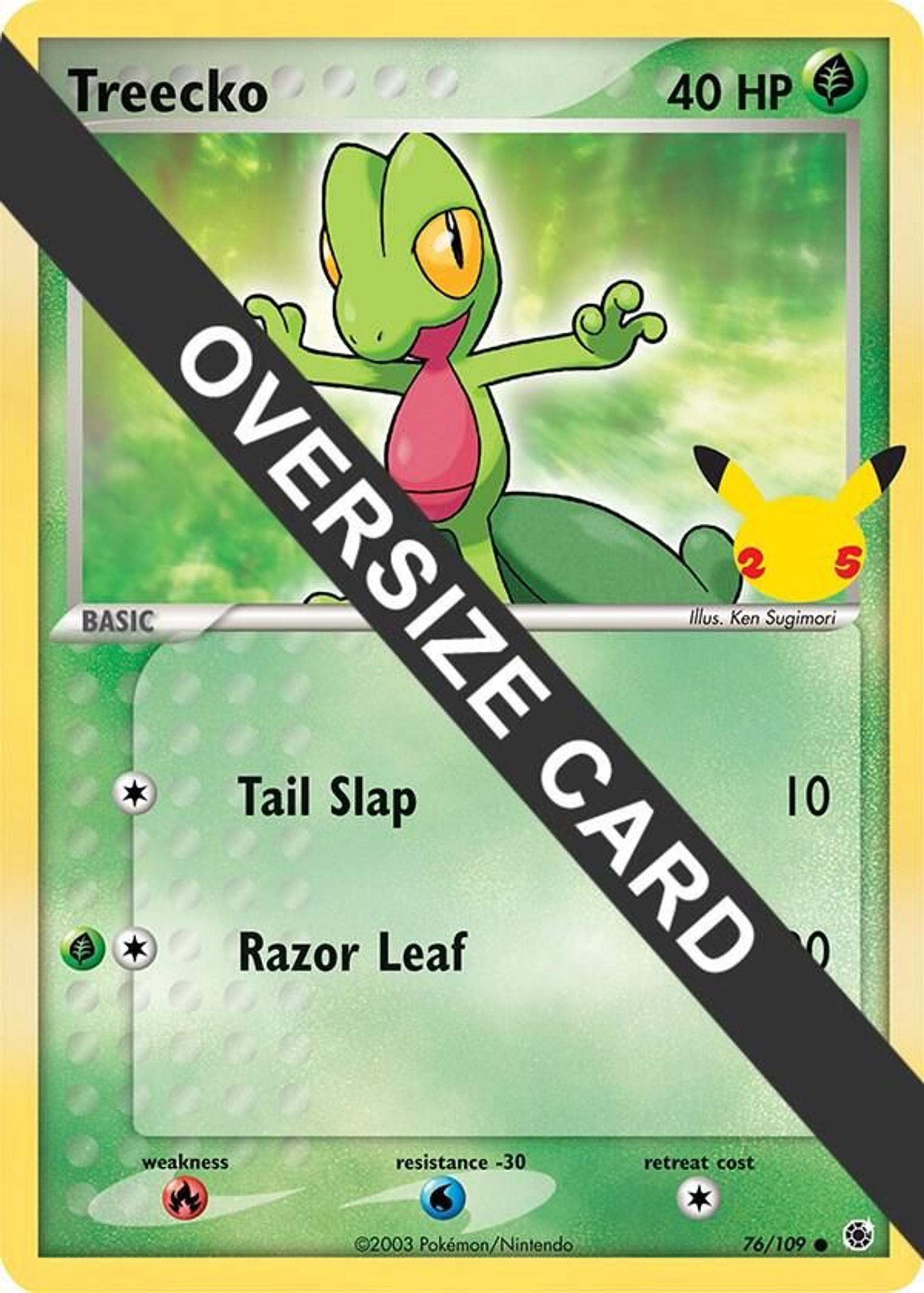 Treecko — First Partner Pack — Pokemon