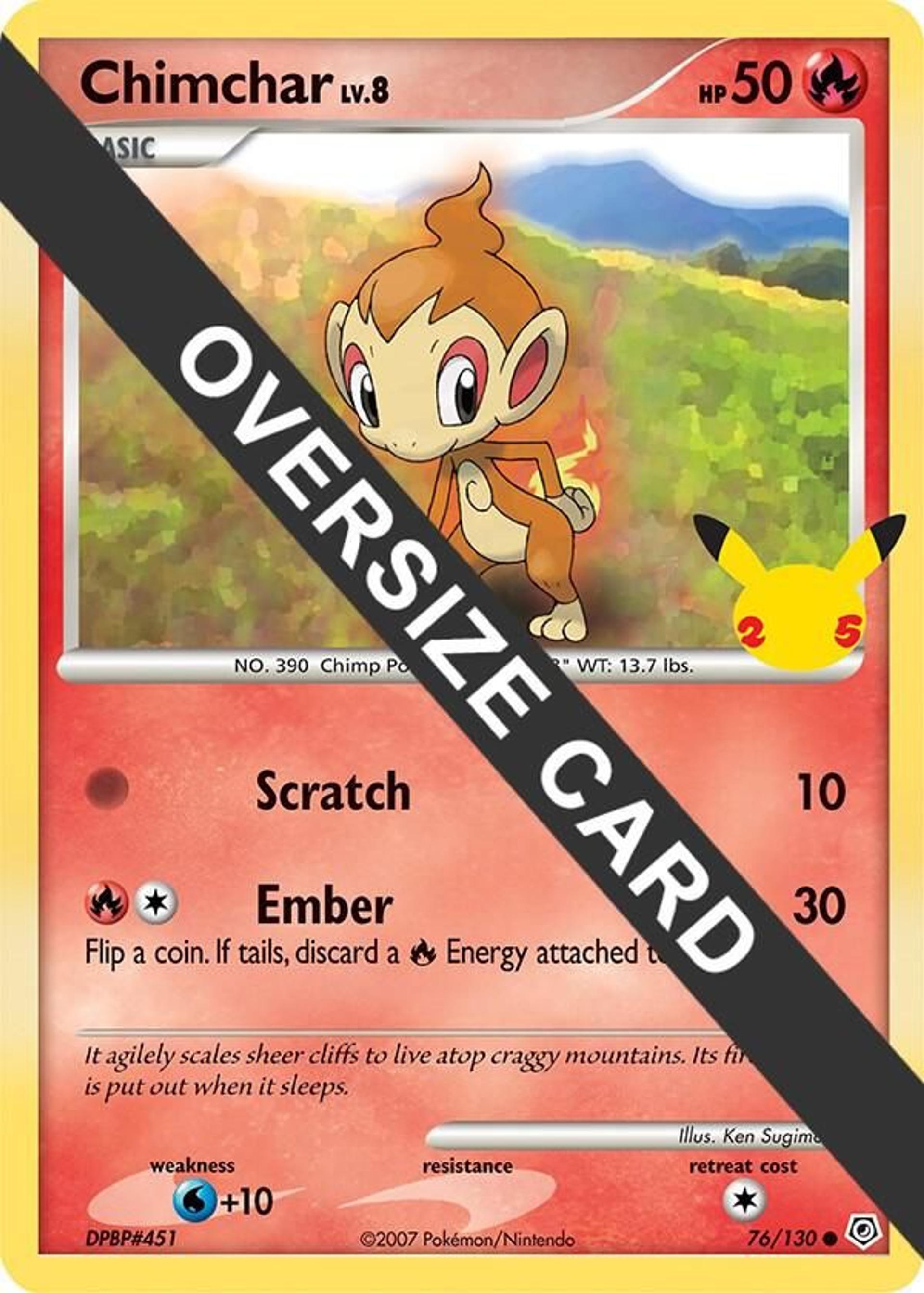 Chimchar — First Partner Pack — Pokemon