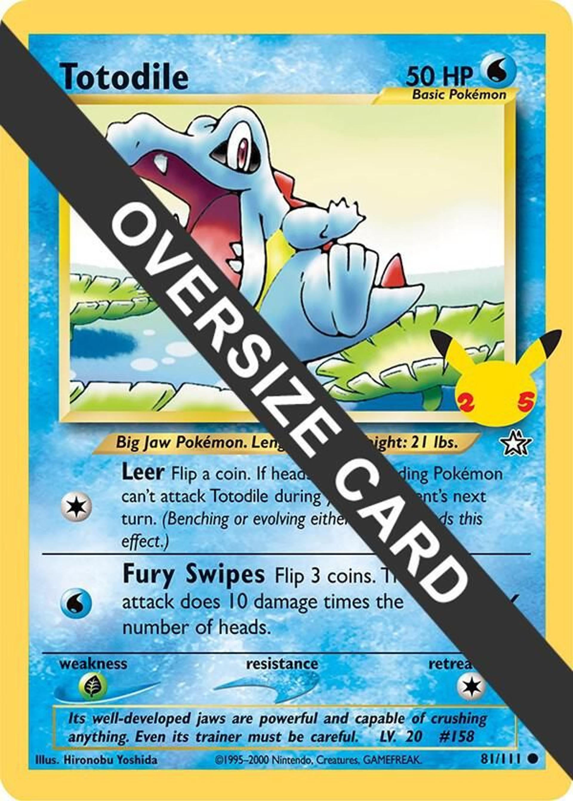 Totodile — First Partner Pack — Pokemon