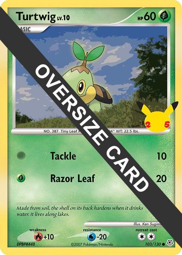 Turtwig — First Partner Pack — Pokemon