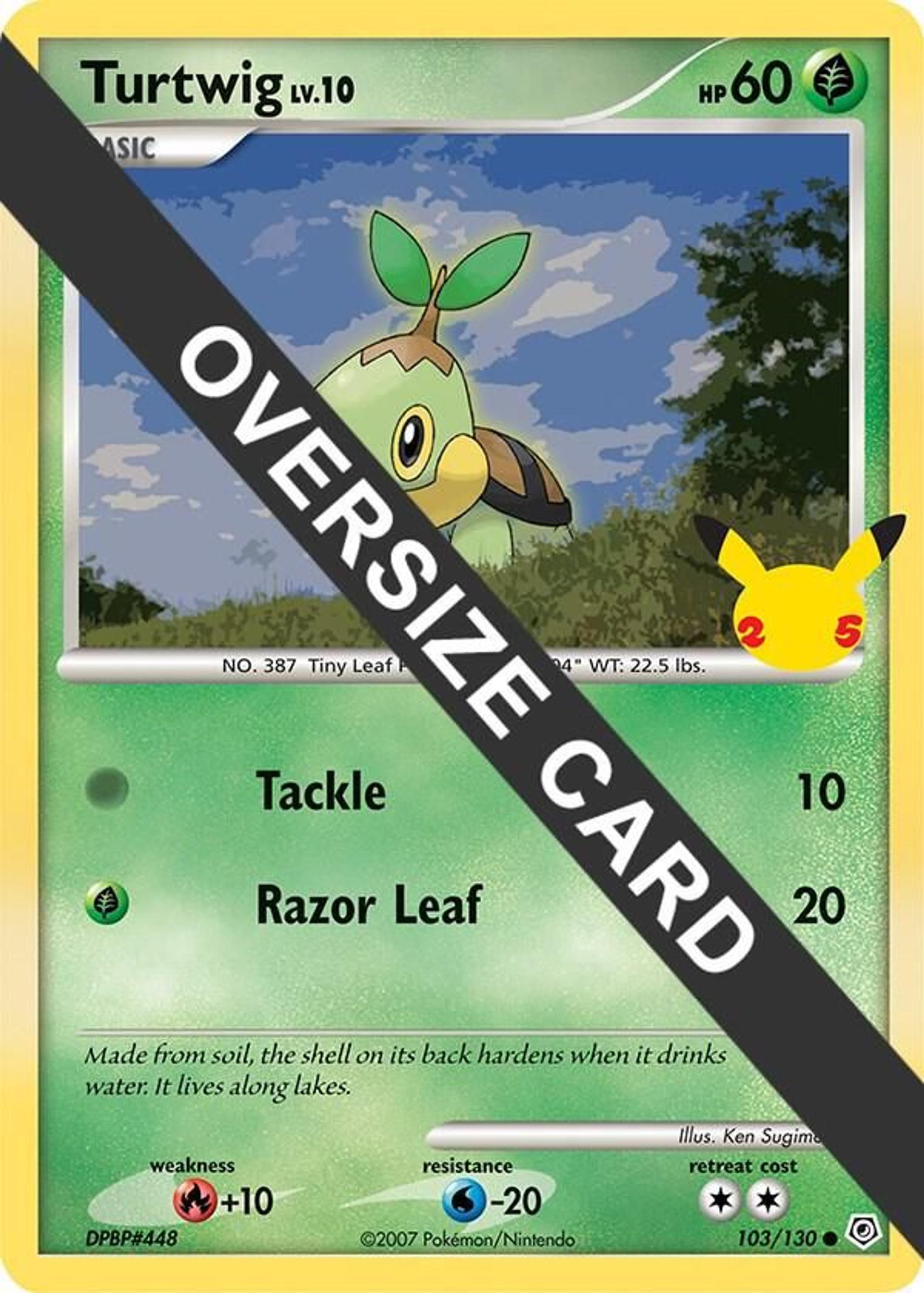 Turtwig — First Partner Pack — Pokemon