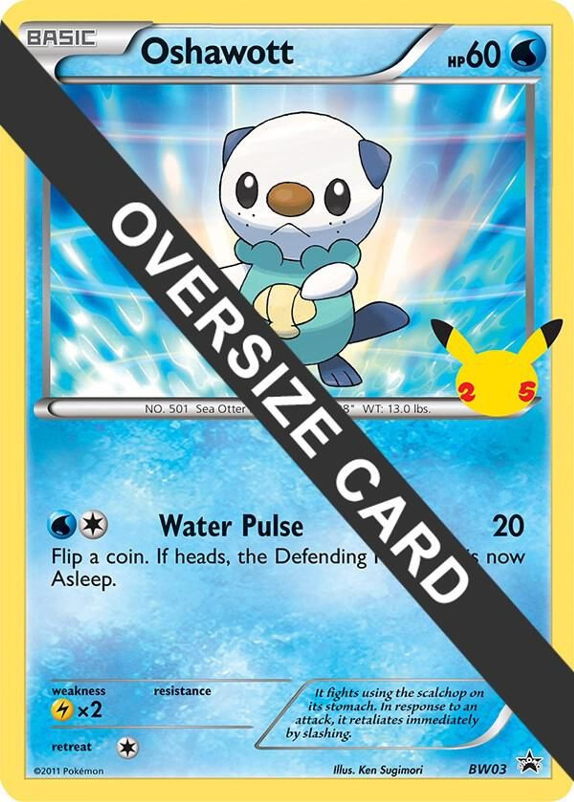 Oshawott — First Partner Pack — Pokemon